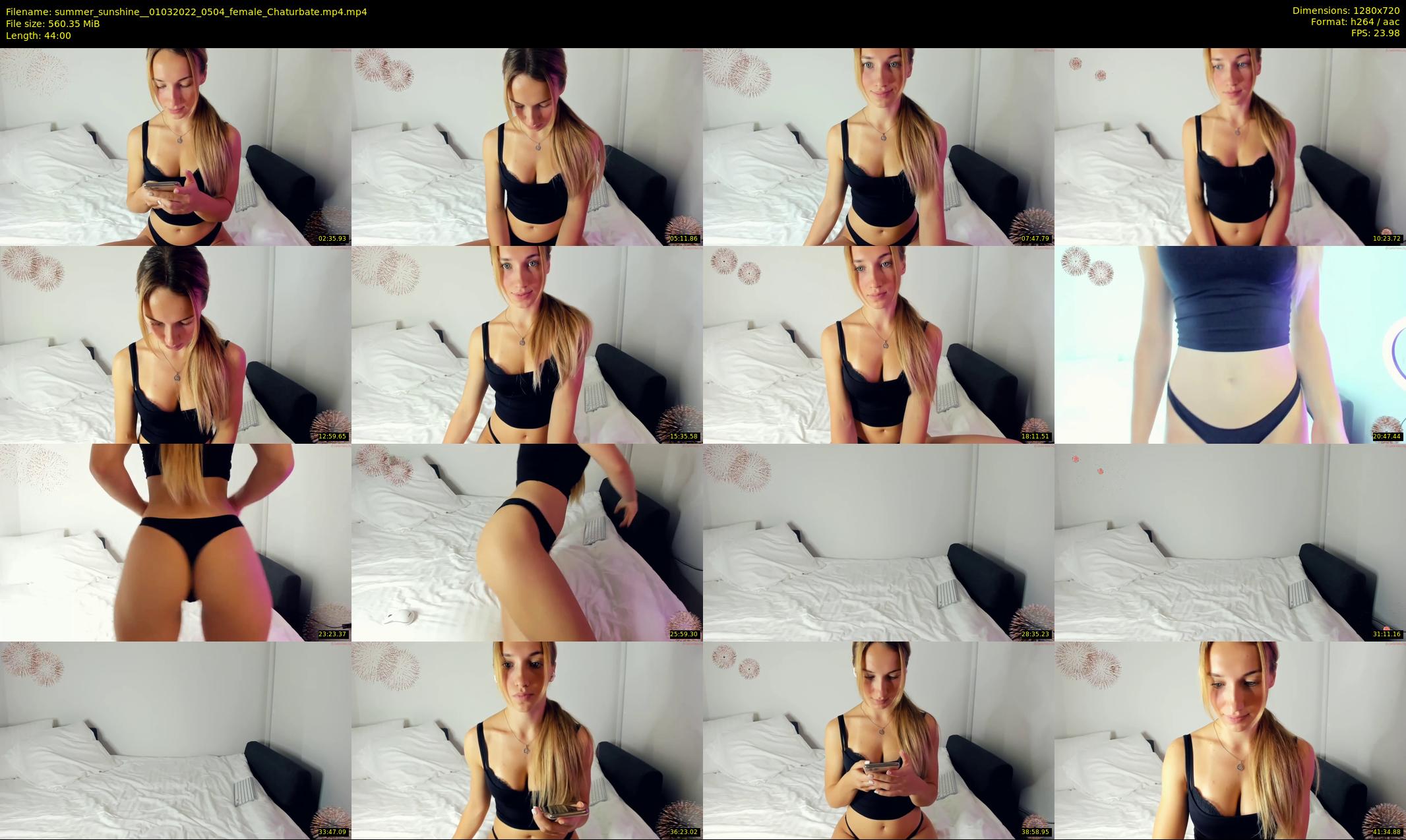 summer_sunshine_ — 44 minute Chaturbate female cam show recording, 720p, Mar 1, 2022