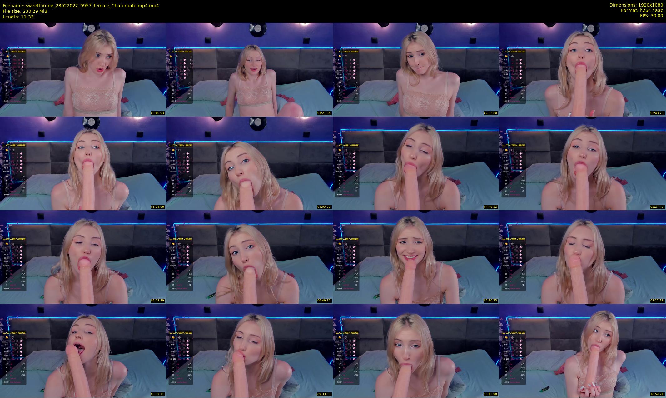 sweetthrone — 12 minute Chaturbate couple cam show recording, 1080p, Feb 28, 2022