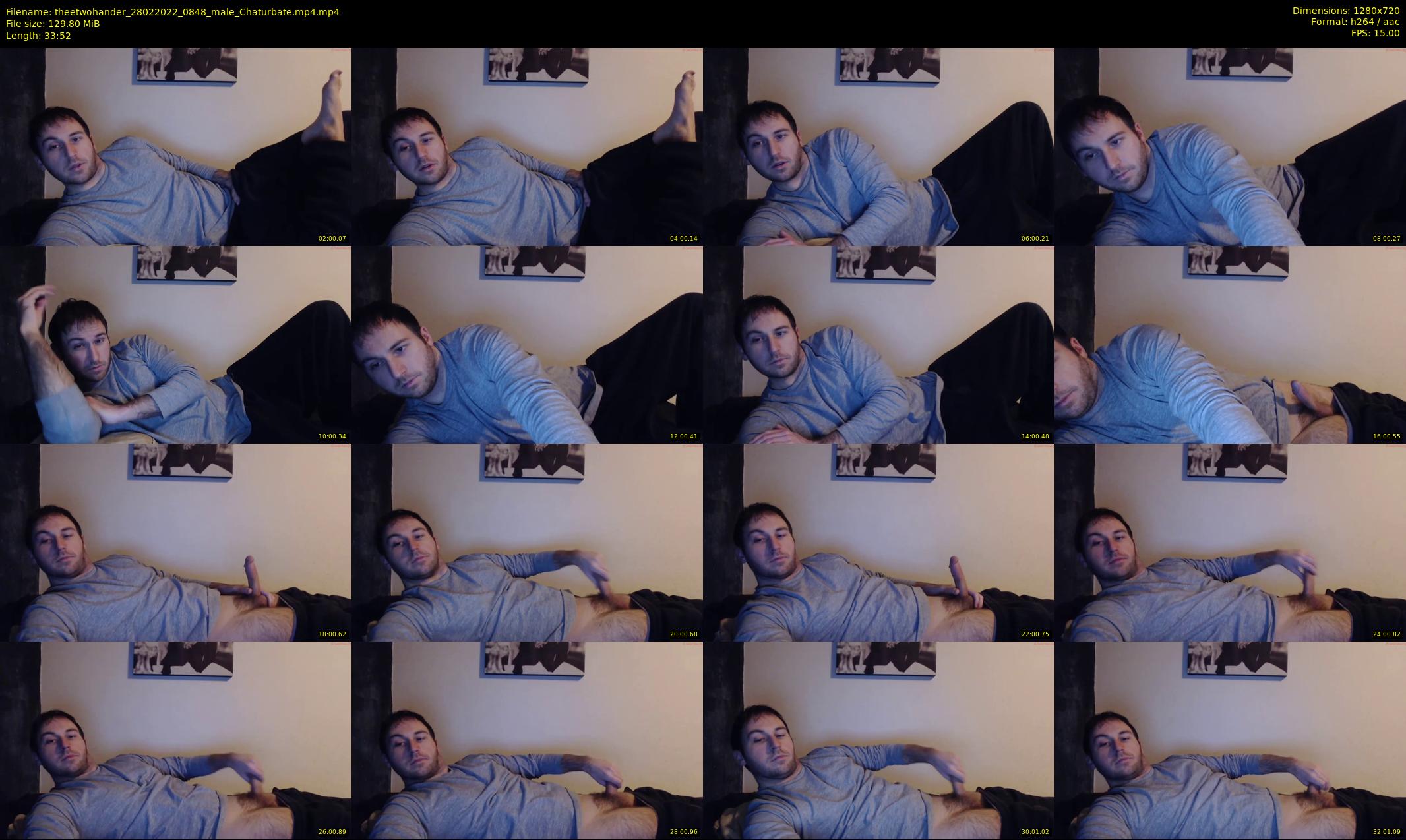 theetwohander — 34 minute Chaturbate male cam show recording, 720p, Feb 28, 2022