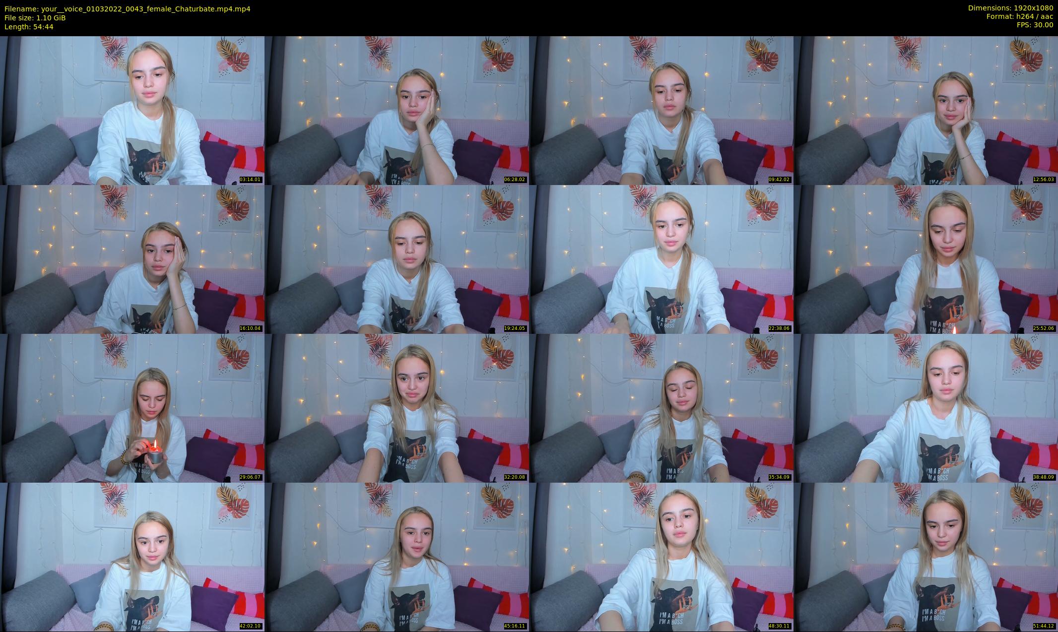 your__voice — 55 minute Chaturbate female cam show recording, 1080p, Mar 1, 2022