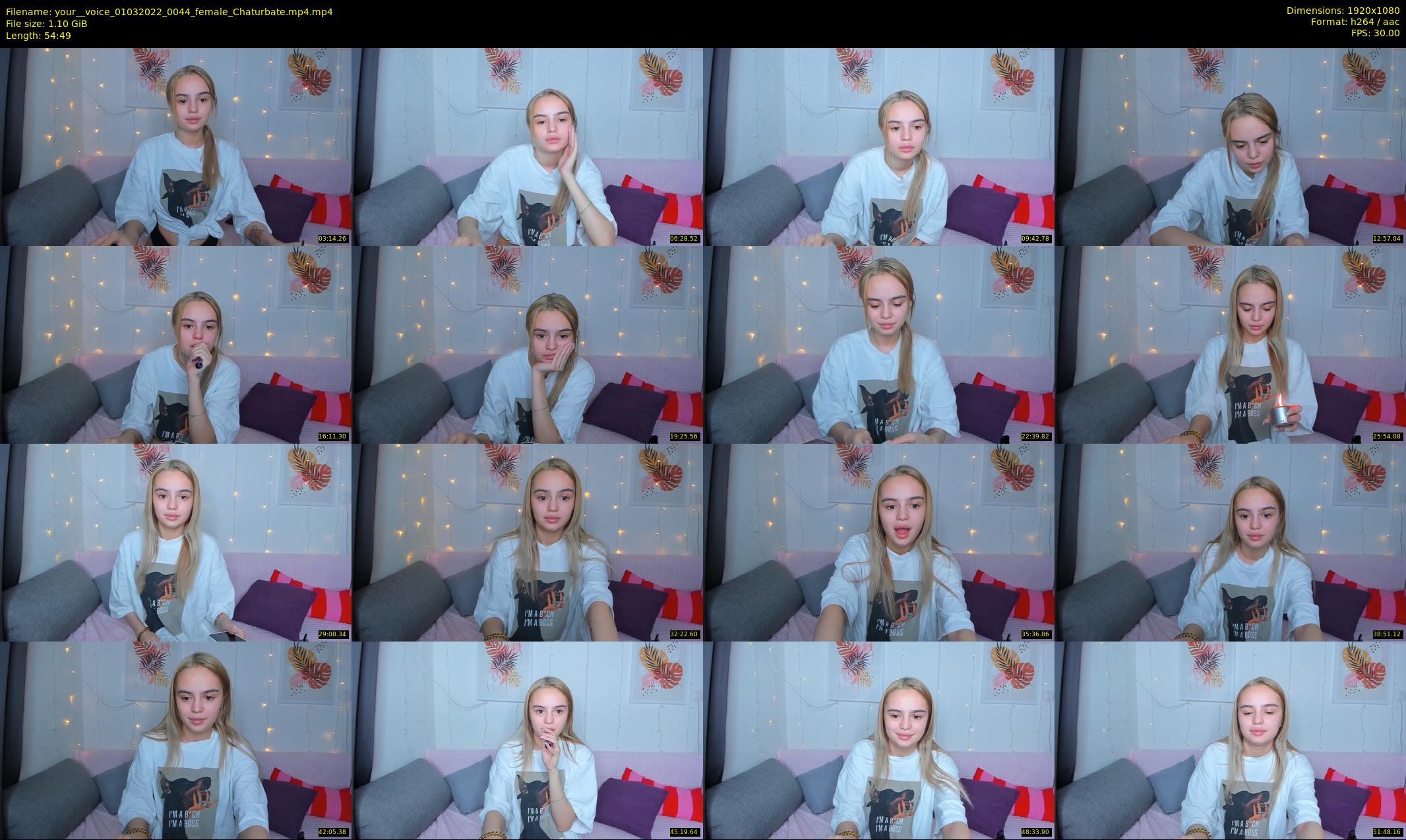your__voice — 55 minute Chaturbate female cam show recording, 1080p, Mar 1, 2022