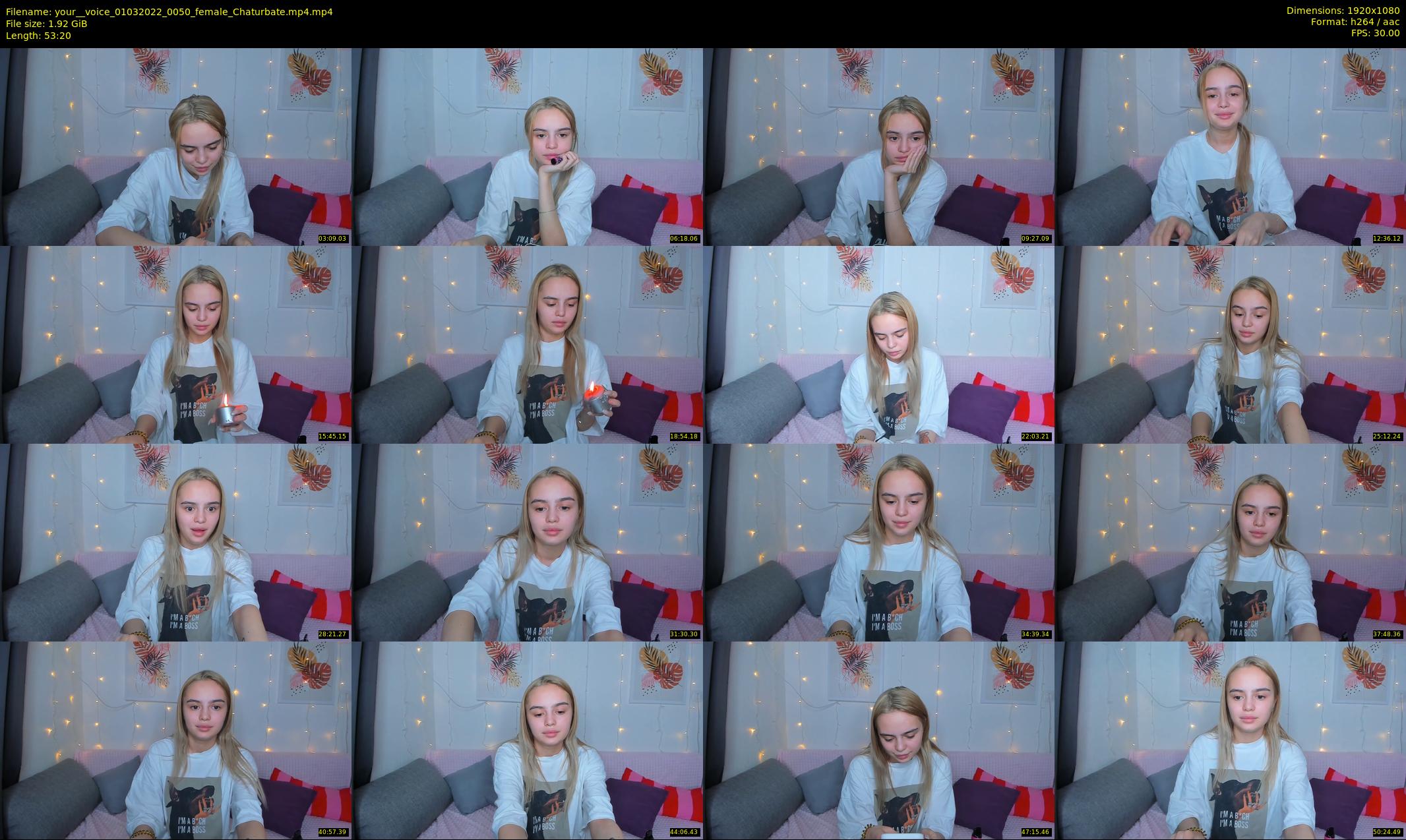 your__voice — 54 minute Chaturbate female cam show recording, 1080p, Mar 1, 2022