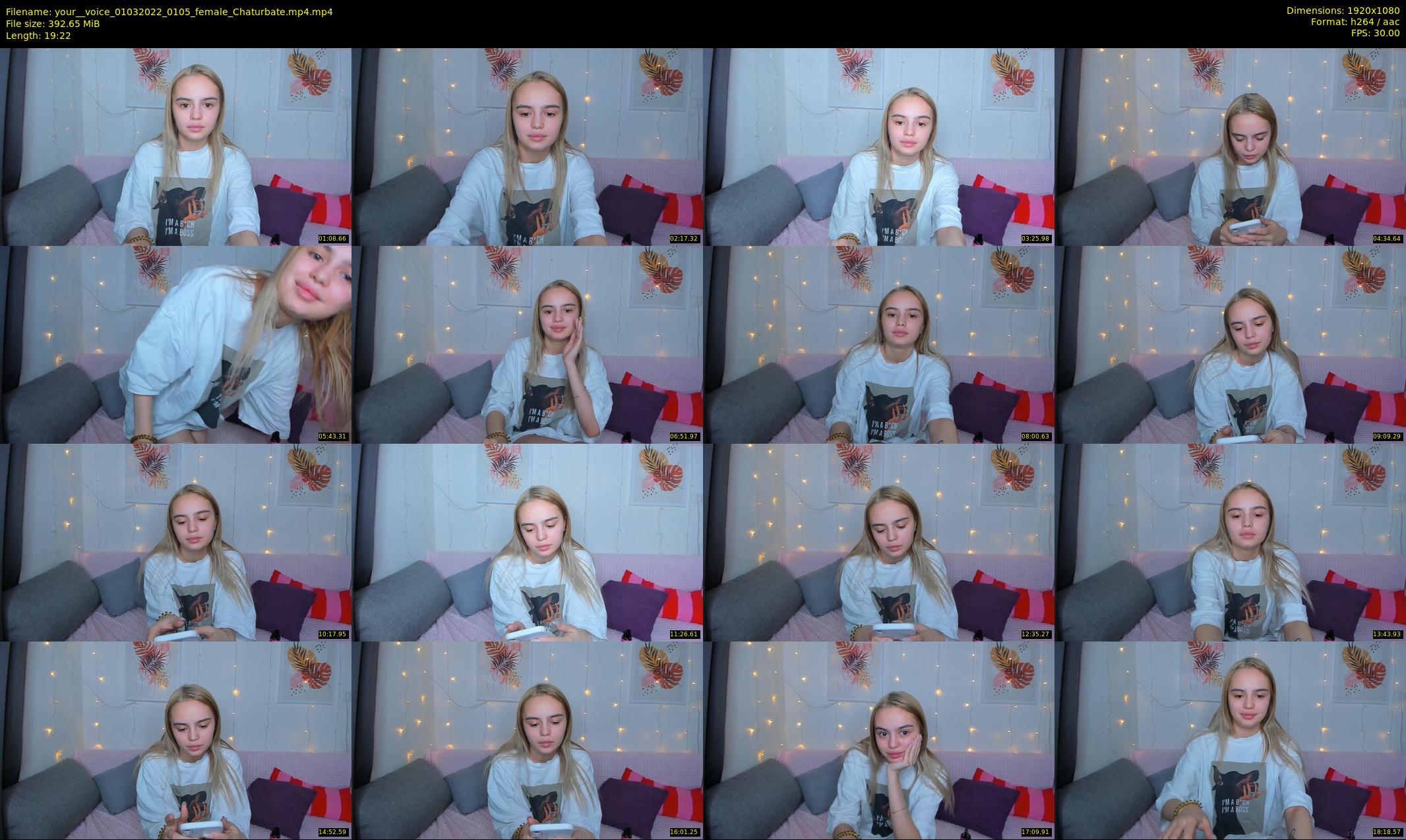your__voice — 20 minute Chaturbate female cam show recording, 1080p, Mar 1, 2022