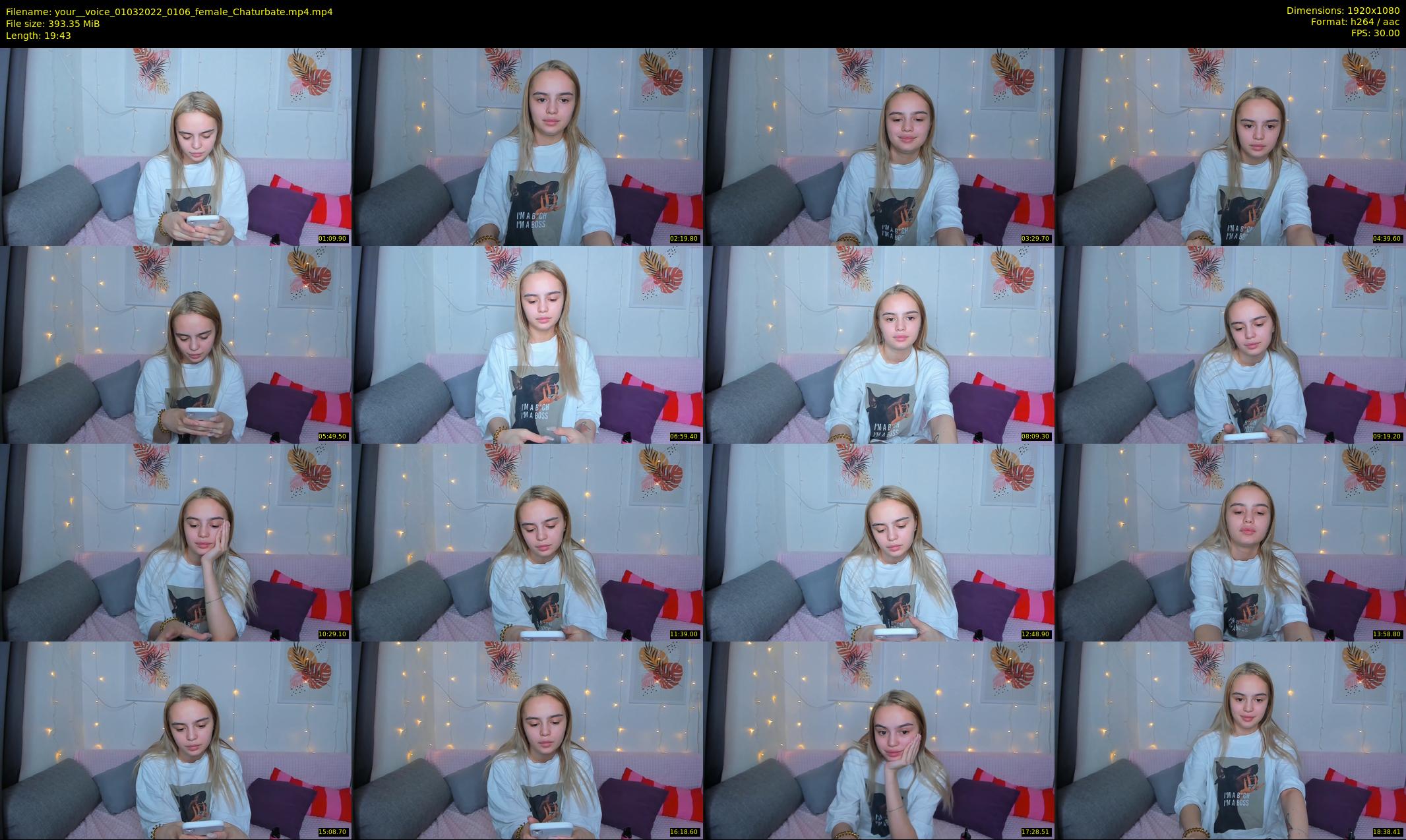 your__voice — 20 minute Chaturbate female cam show recording, 1080p, Mar 1, 2022