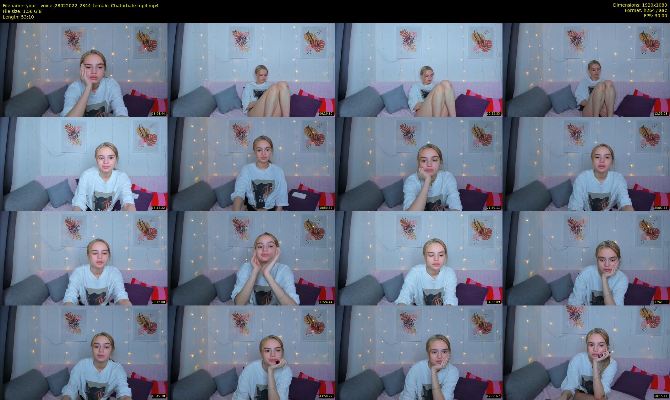 your__voice — 54 minute Chaturbate female cam show recording, 1080p, Feb 28, 2022