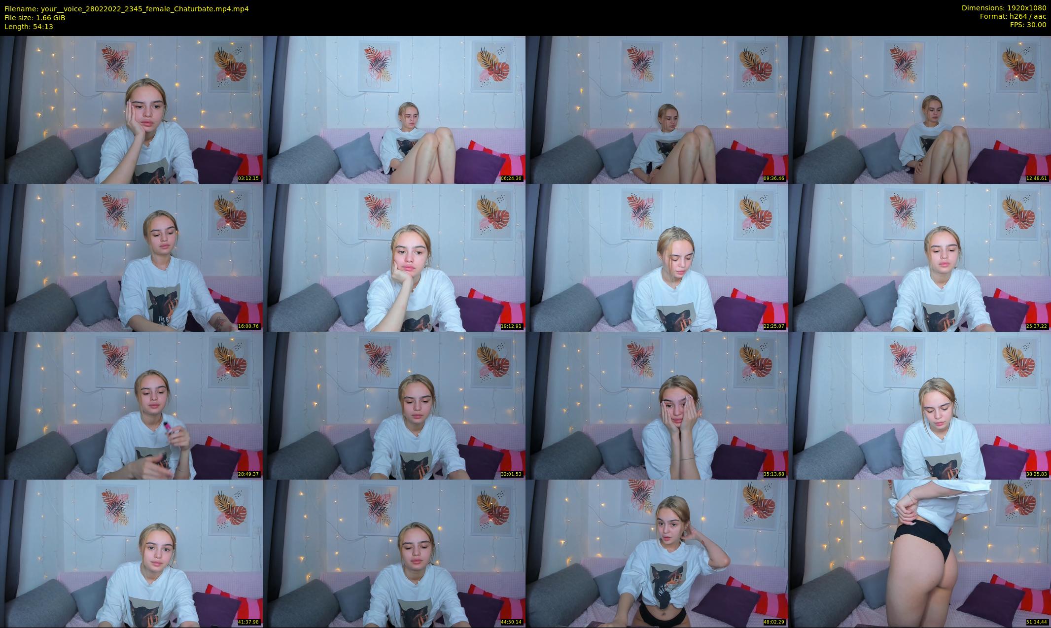 your__voice — 55 minute Chaturbate female cam show recording, 1080p, Feb 28, 2022