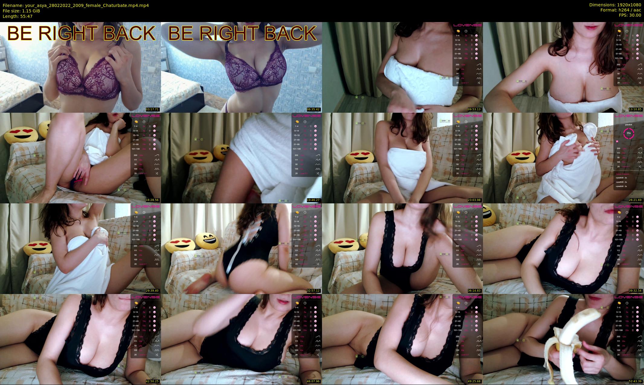 your_asya — 56 minute Chaturbate female cam show recording, 1080p, Feb 28, 2022