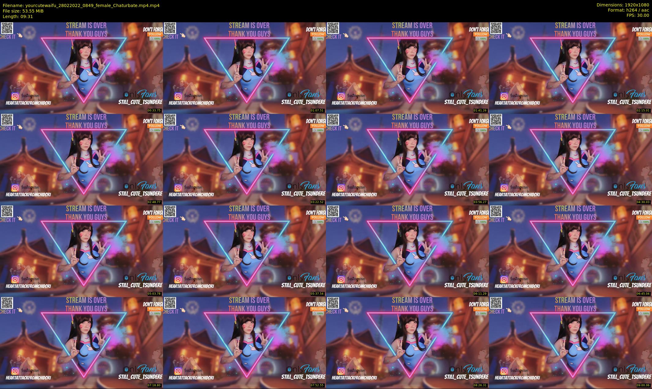 yourcutewaifu — 10 minute Chaturbate female cam show recording, 1080p, Feb 28, 2022