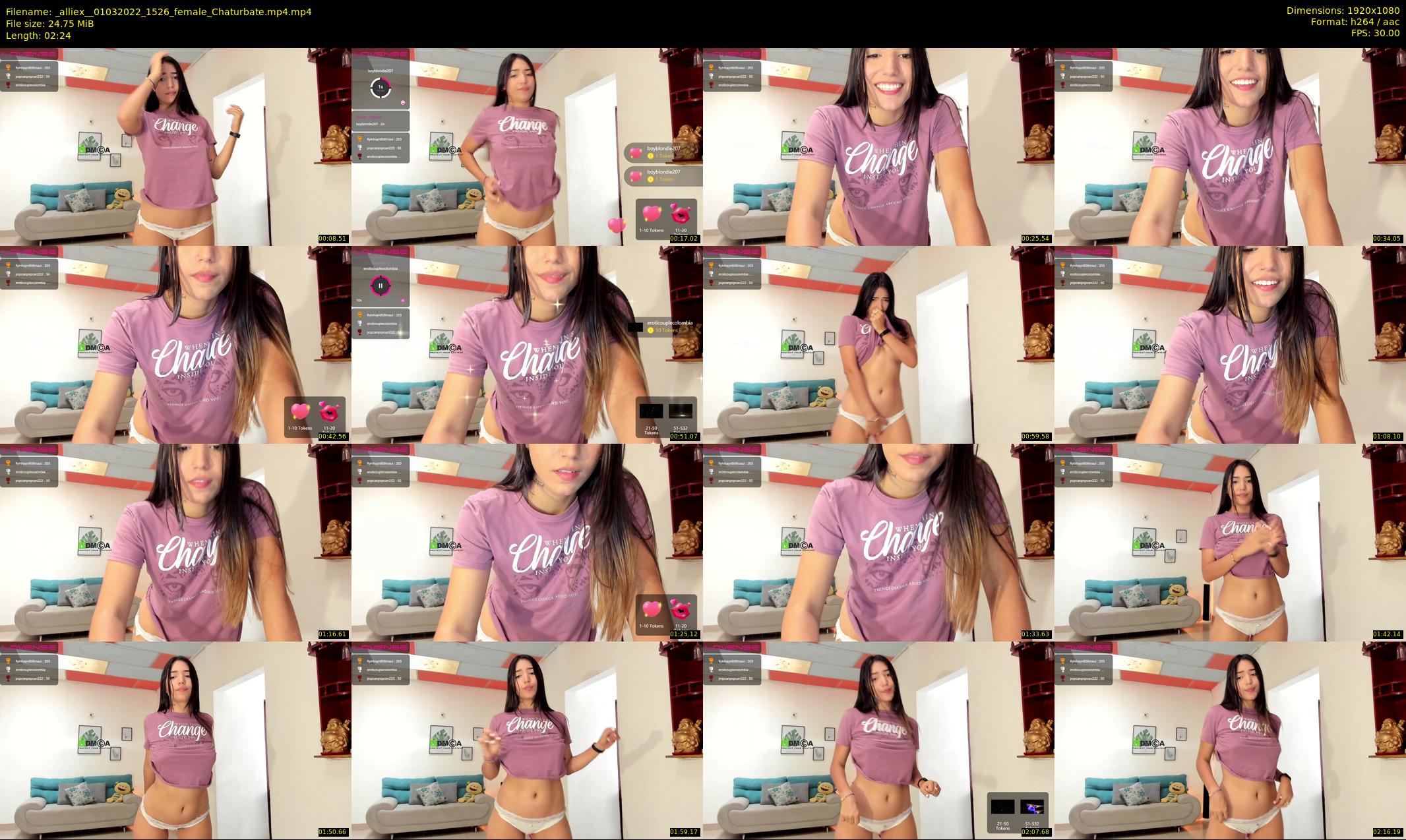 _alliex_ — 3 minute Chaturbate female cam show recording, 1080p, Mar 1, 2022