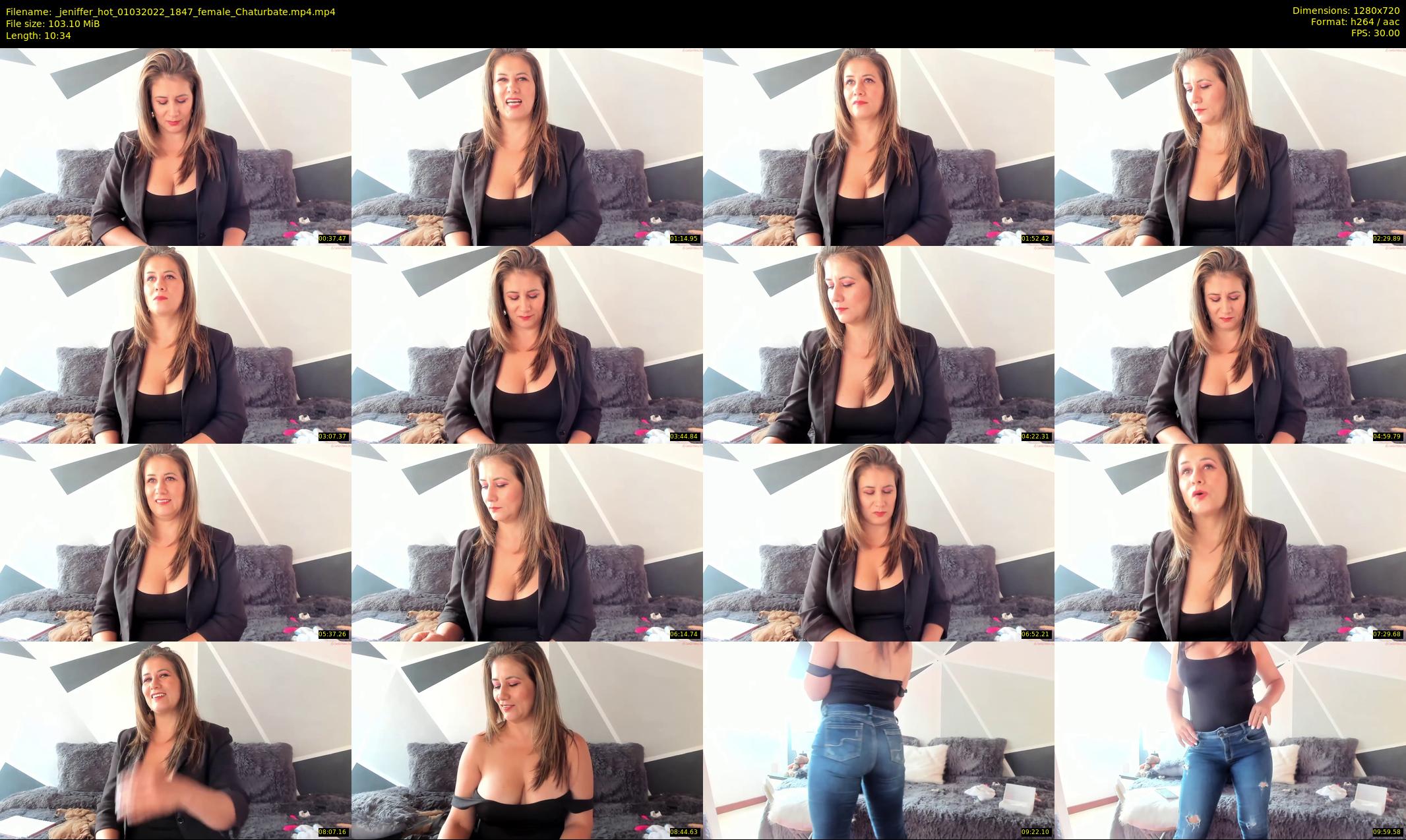 _jeniffer_hot — 11 minute Chaturbate female cam show recording, 720p, Mar 1, 2022