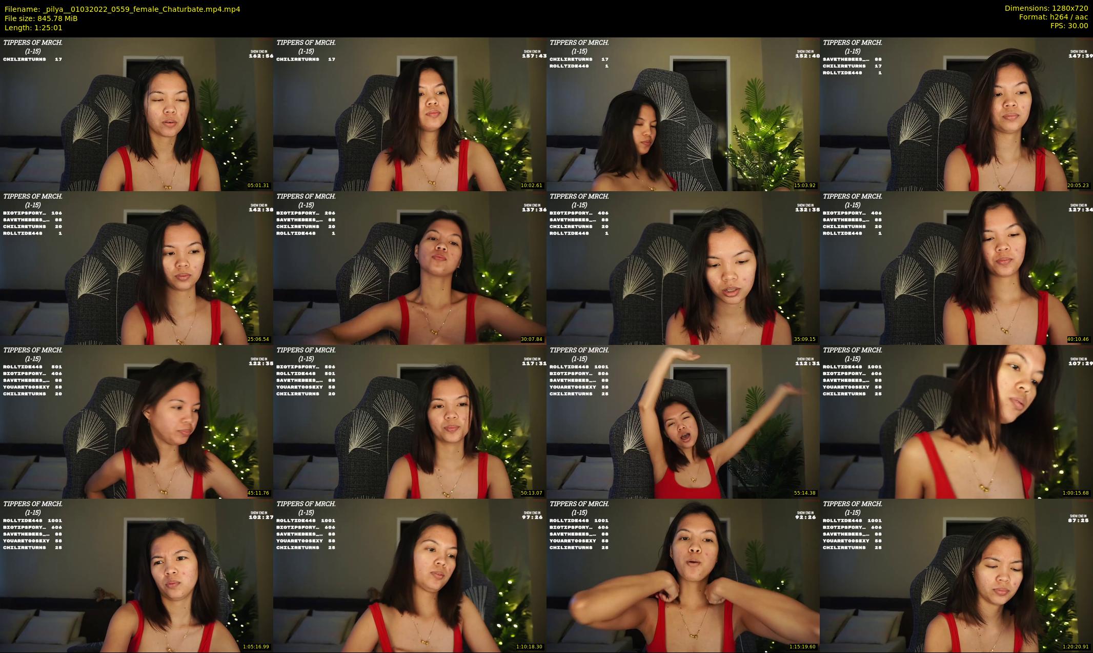 _pilya_ — 86 minute Chaturbate female cam show recording, 720p, Mar 1, 2022