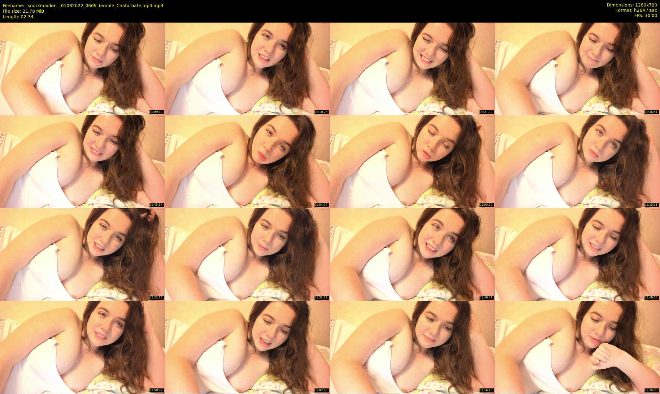 _snorkmaiden_ — 3 minute Chaturbate female cam show recording, 720p, Mar 1, 2022