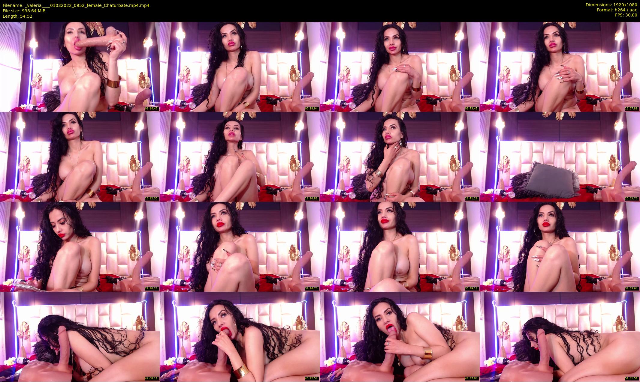 _valeria___ — 55 minute Chaturbate female cam show recording, 1080p, Mar 1, 2022