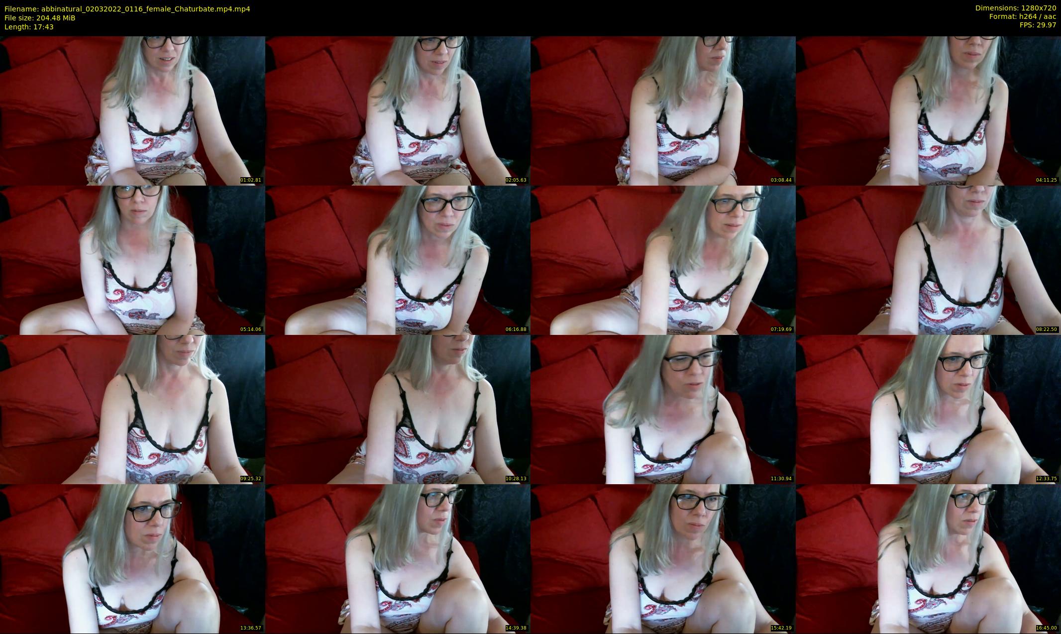 abbinatural — 18 minute Chaturbate female cam show recording, 720p, Mar 2, 2022