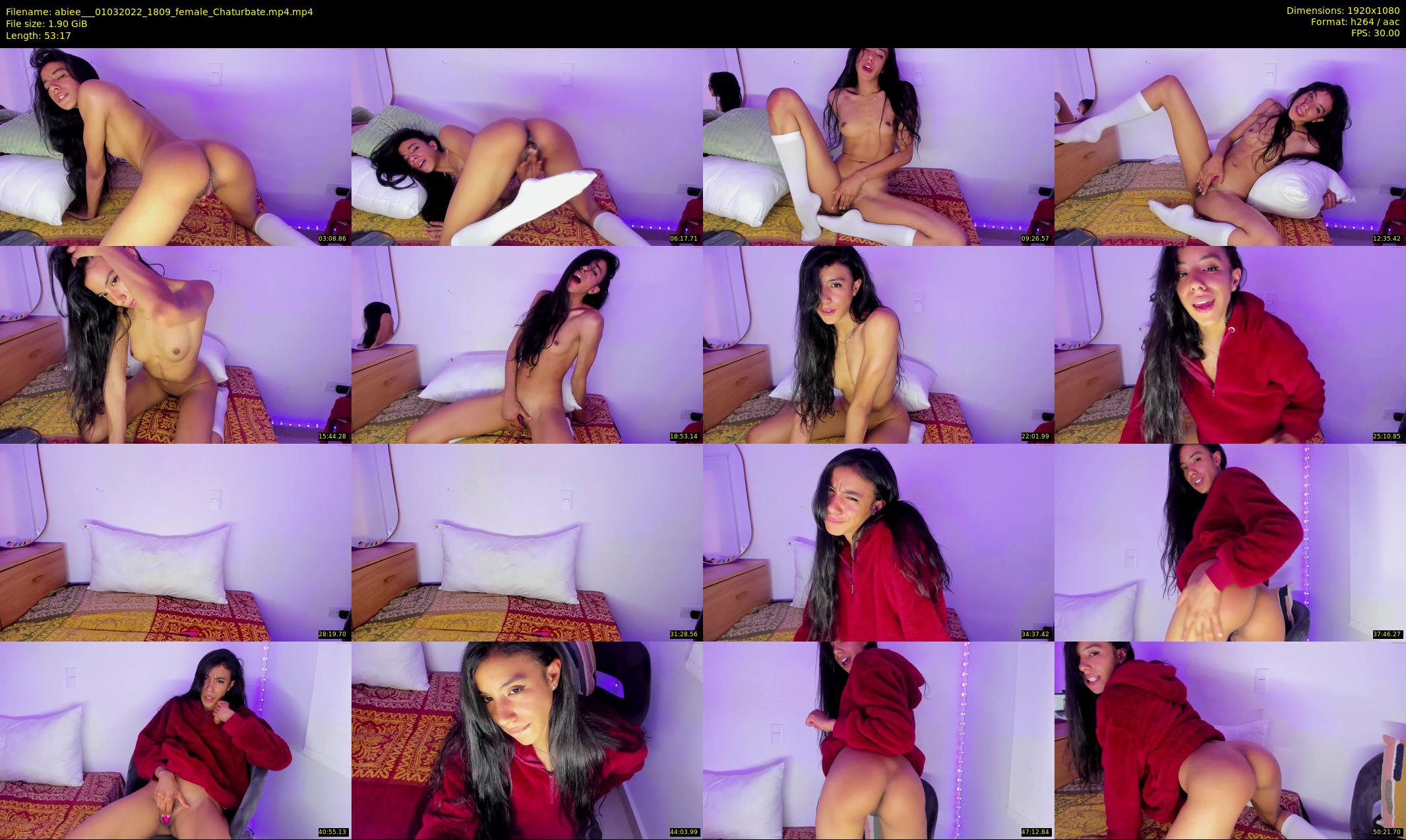 abiee__ — 54 minute Chaturbate female cam show recording, 1080p, Mar 1, 2022