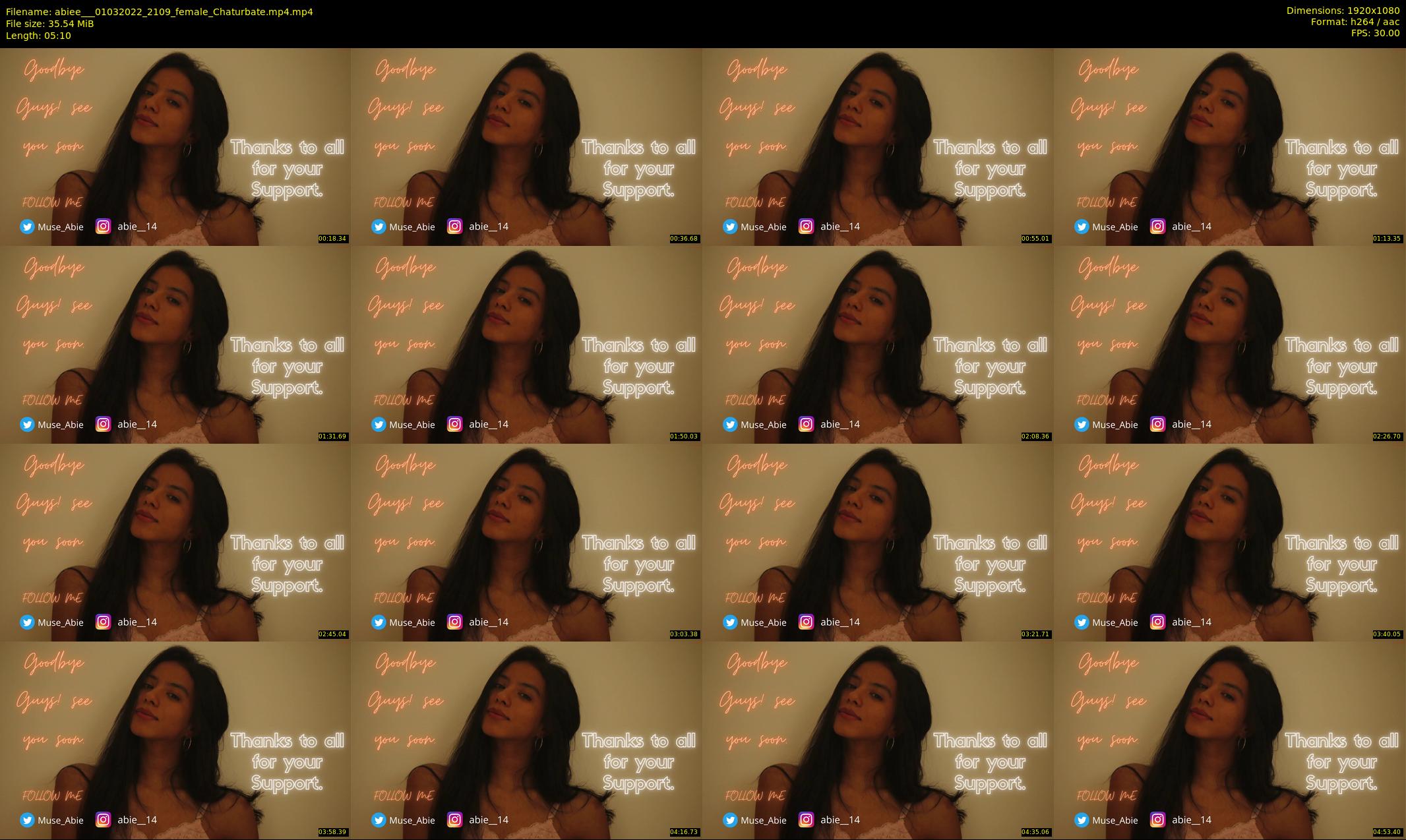 abiee__ — 6 minute Chaturbate female cam show recording, 1080p, Mar 1, 2022