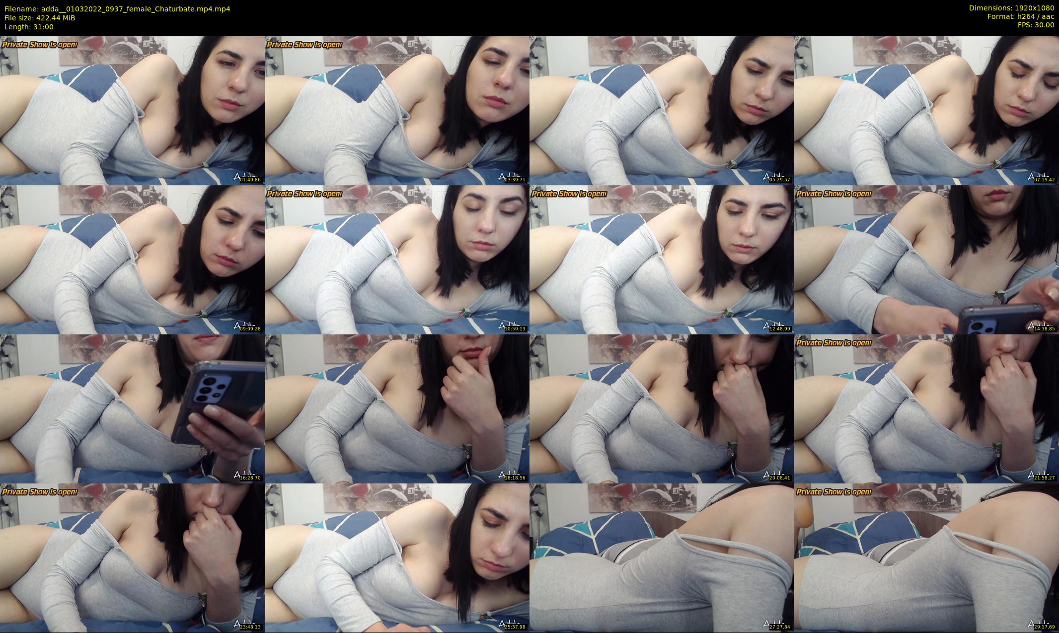 adda_ — 31 minute Chaturbate female cam show recording, 1080p, Mar 1, 2022