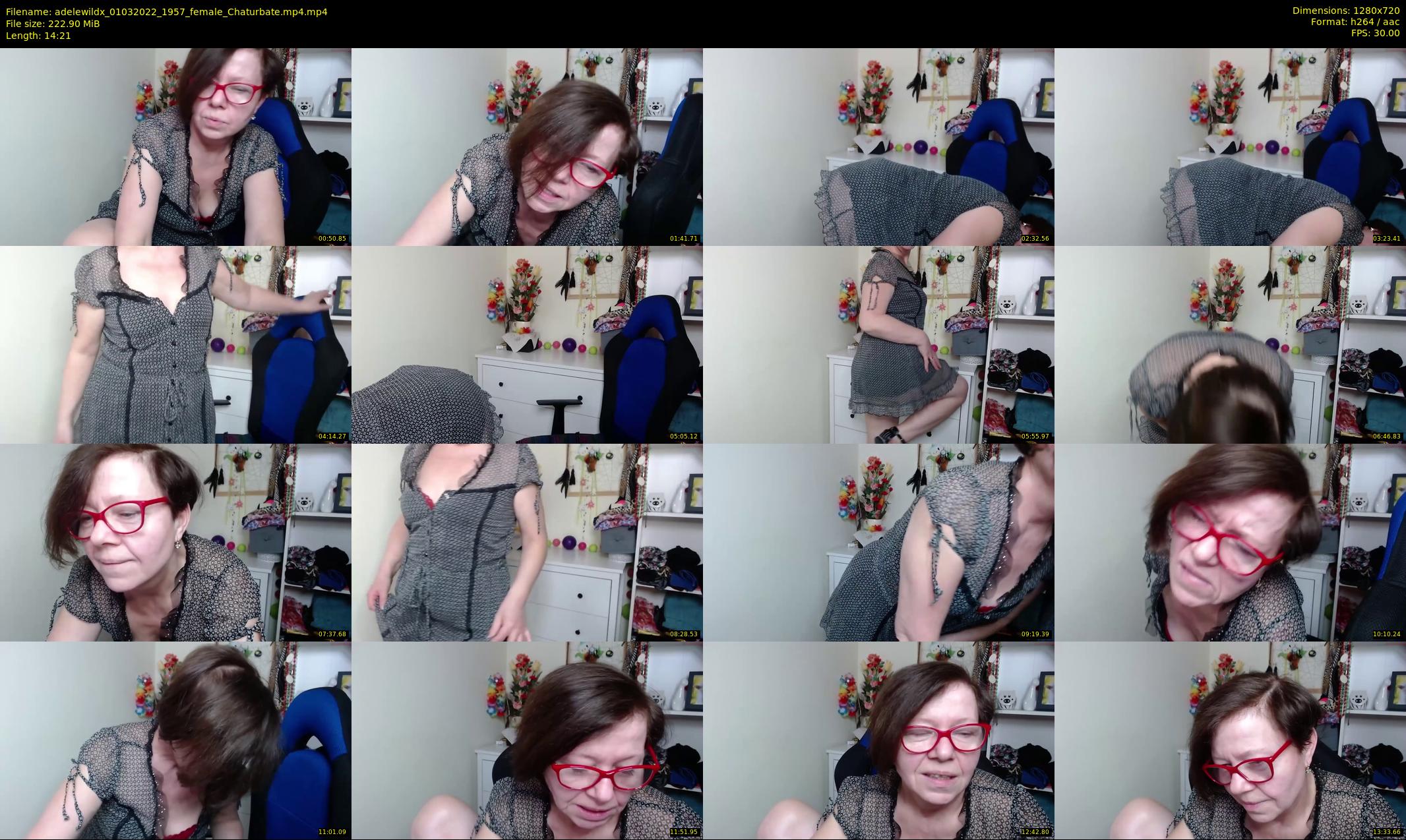adelewildx — 15 minute Chaturbate female cam show recording, 720p, Mar 1, 2022