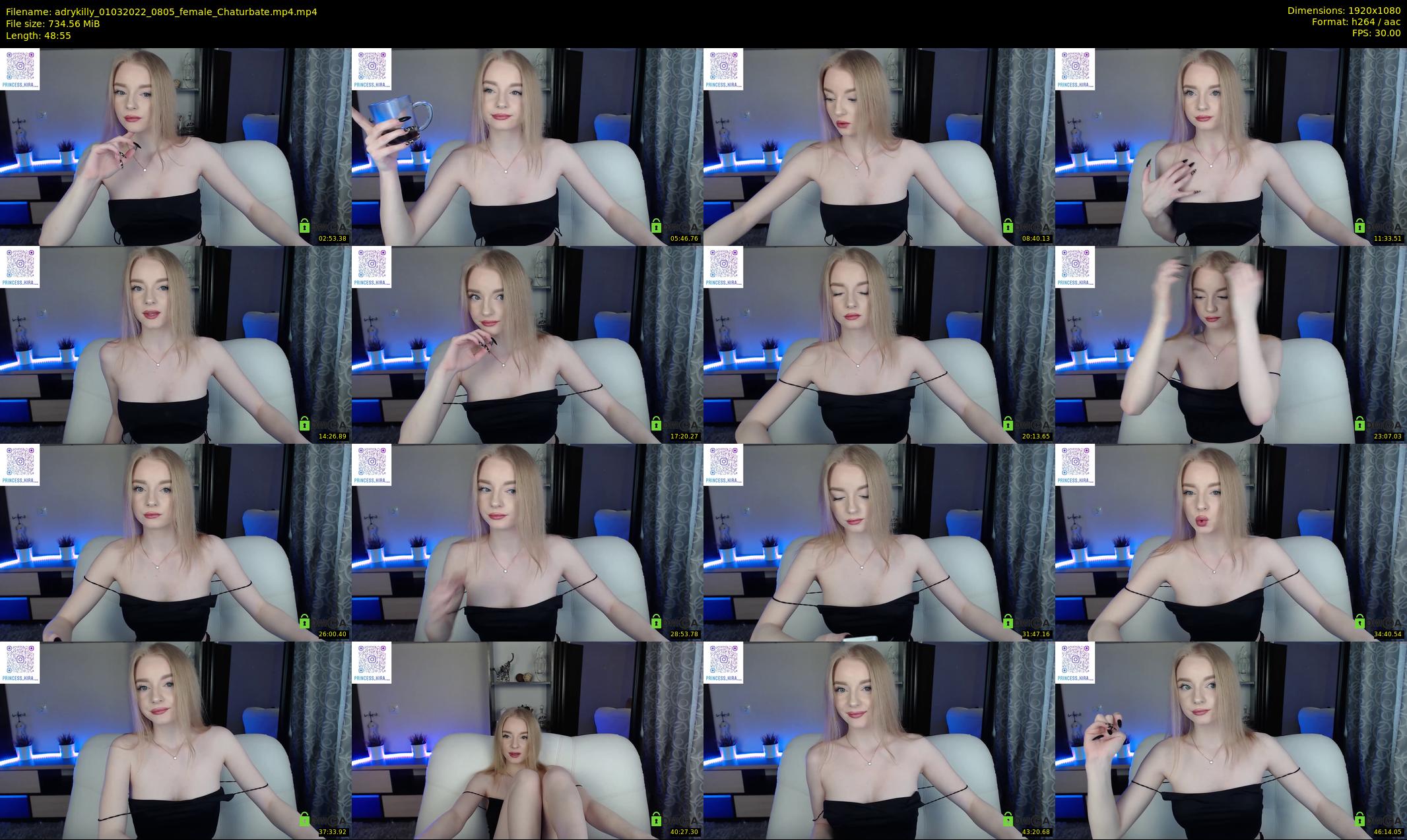 adrykilly — 49 minute Chaturbate female cam show recording, 1080p, Mar 1, 2022