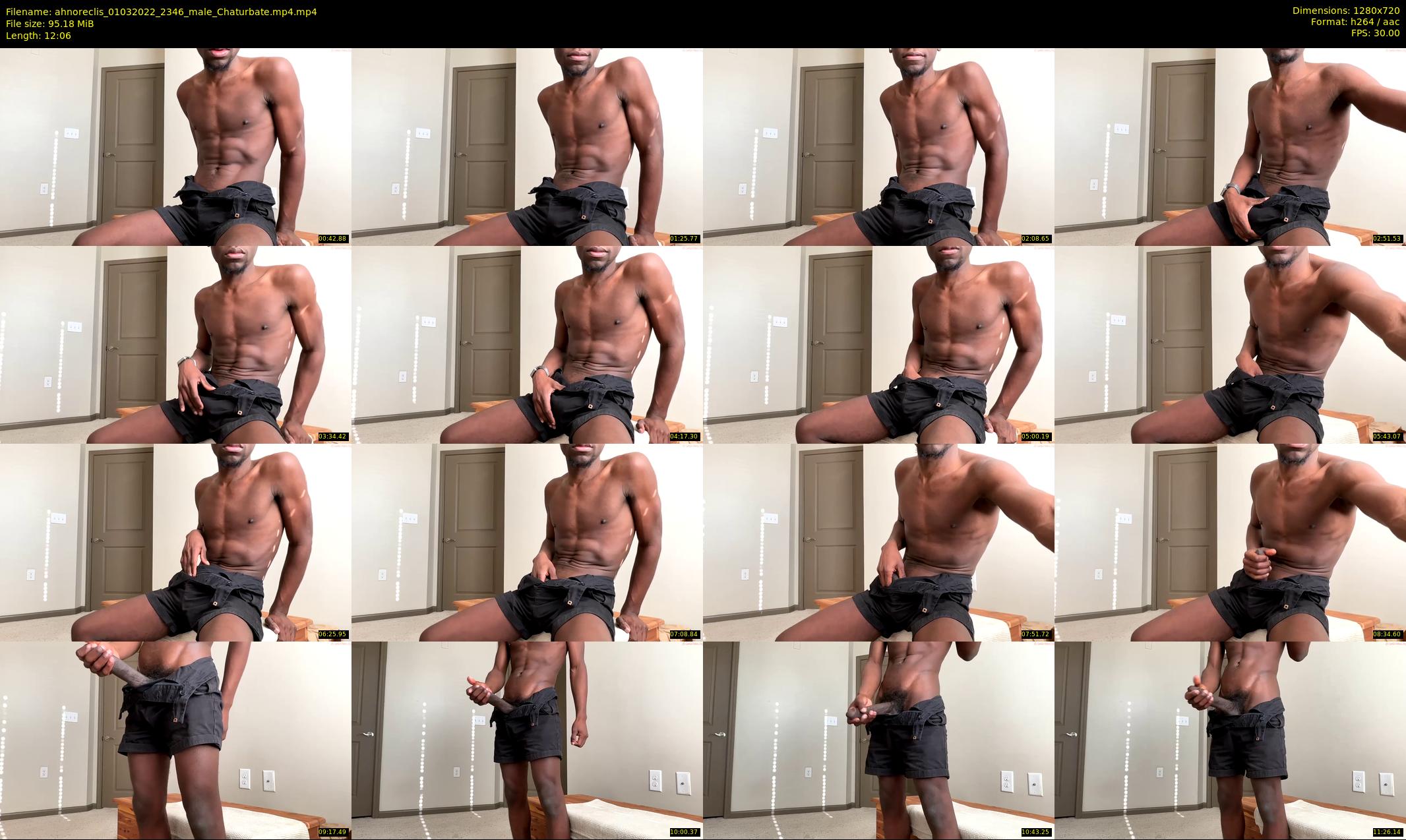 ahnoreclis — 13 minute Chaturbate male cam show recording, 720p, Mar 1, 2022
