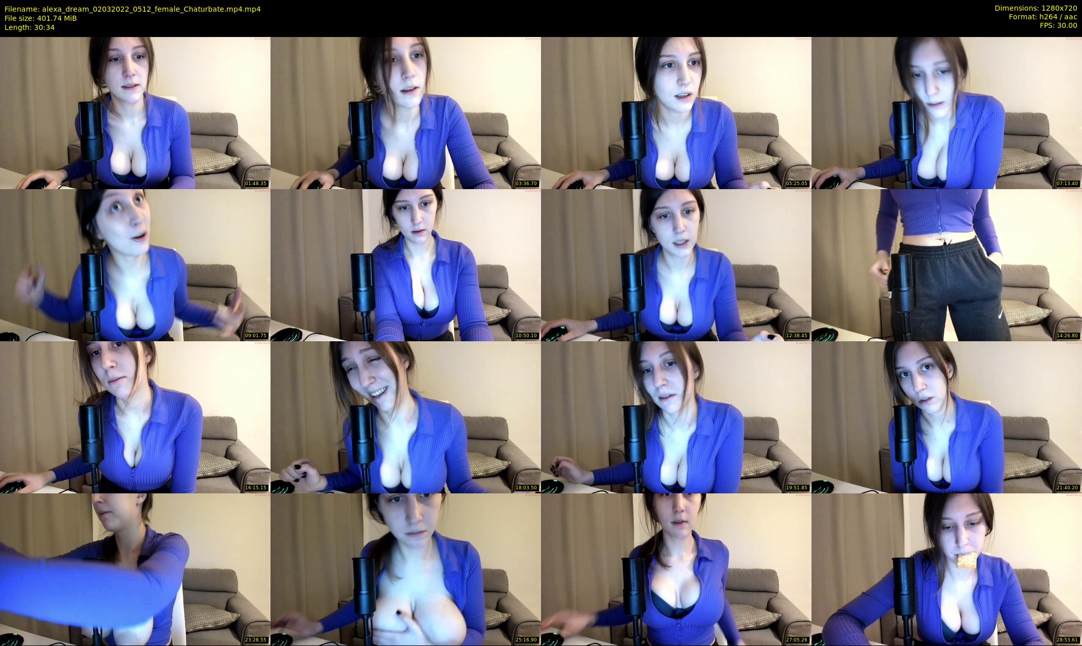 alexa_dream — 31 minute Chaturbate female cam show recording, 720p, Mar 2, 2022