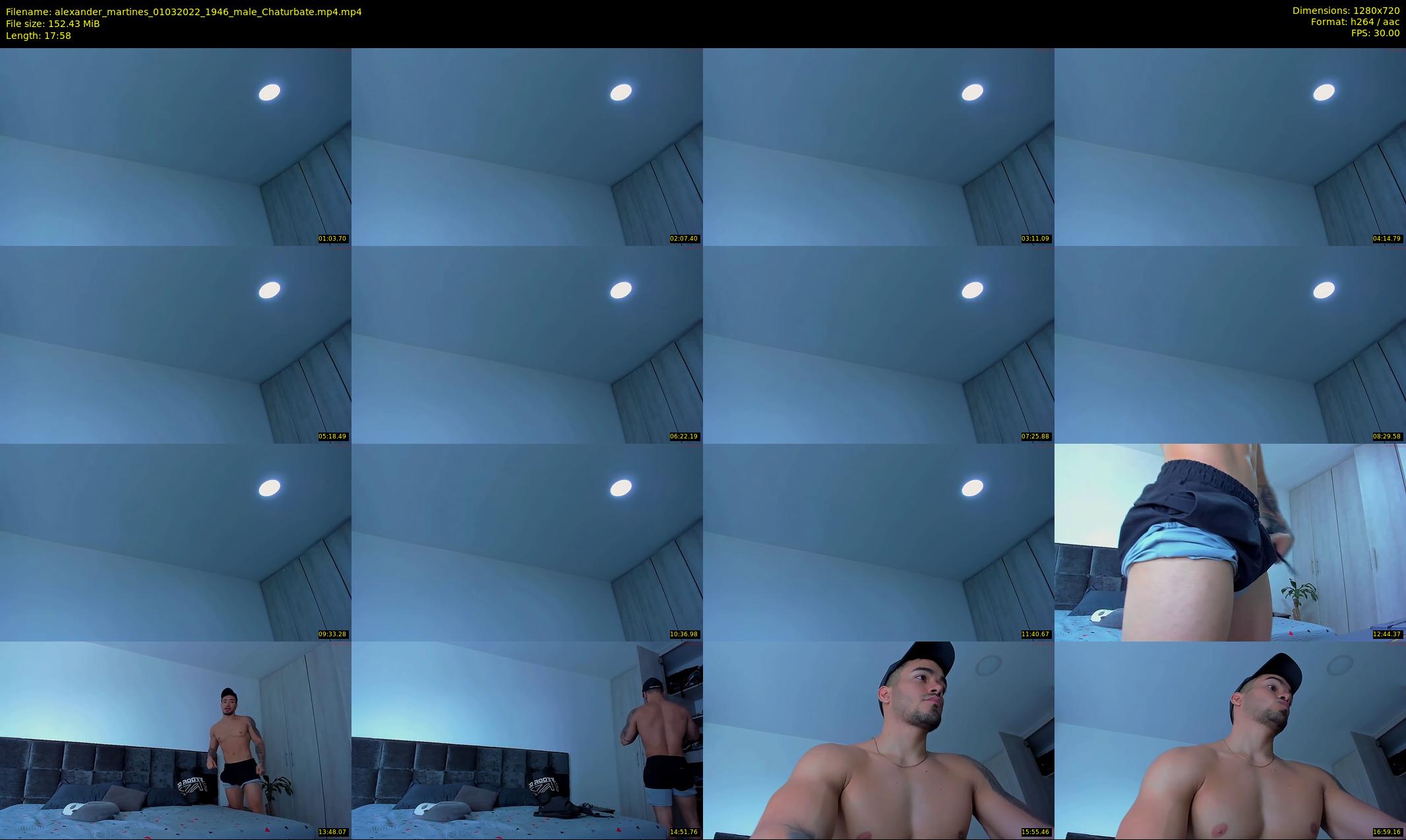 alexander_martines — 18 minute Chaturbate male cam show recording, 720p, Mar 1, 2022