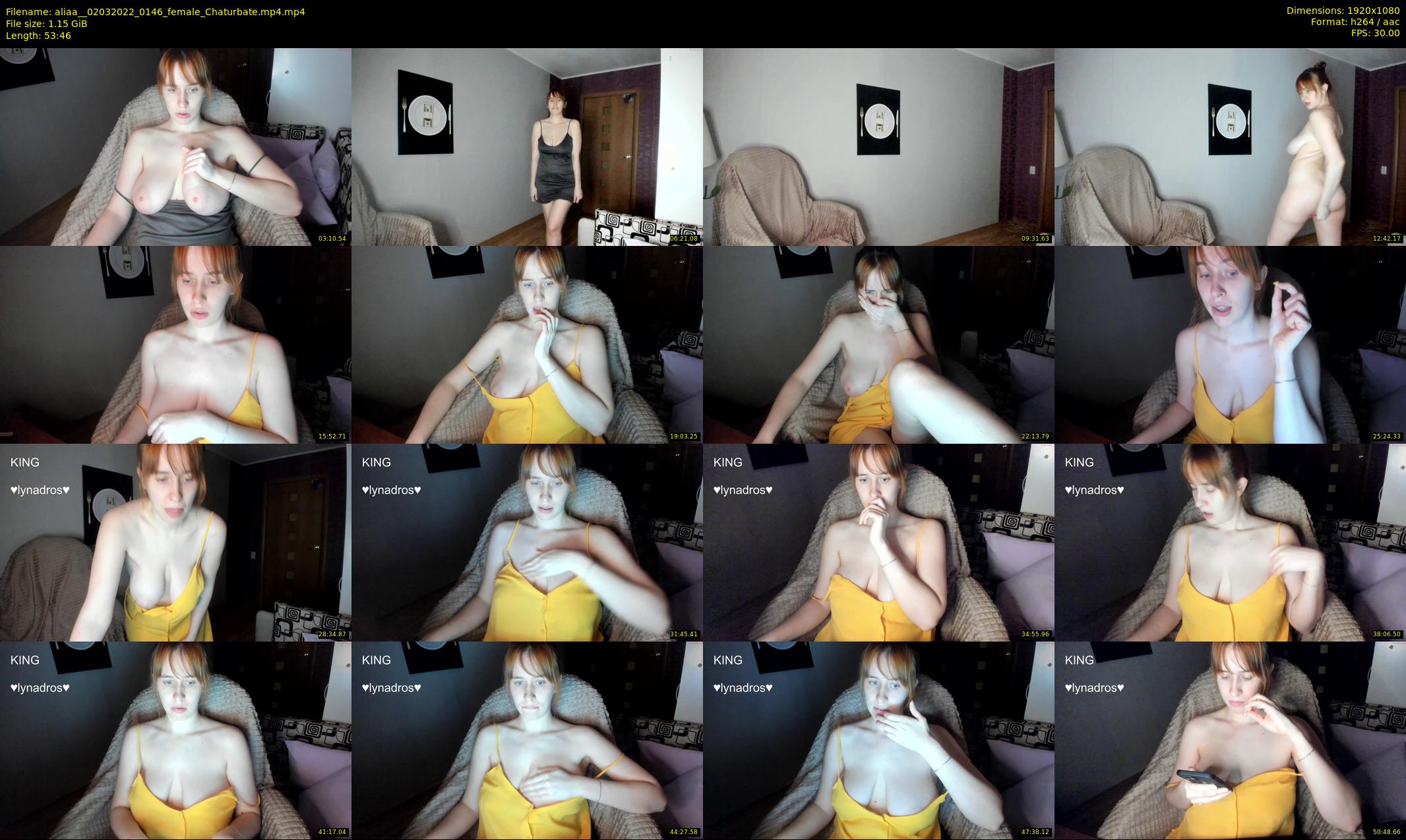aliaa_ — 54 minute Chaturbate female cam show recording, 1080p, Mar 2, 2022