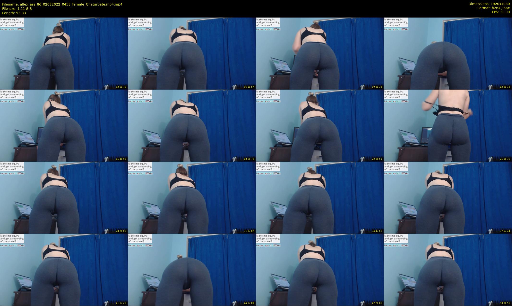allex_ass_86 — 54 minute Chaturbate female cam show recording, 1080p, Mar 2, 2022