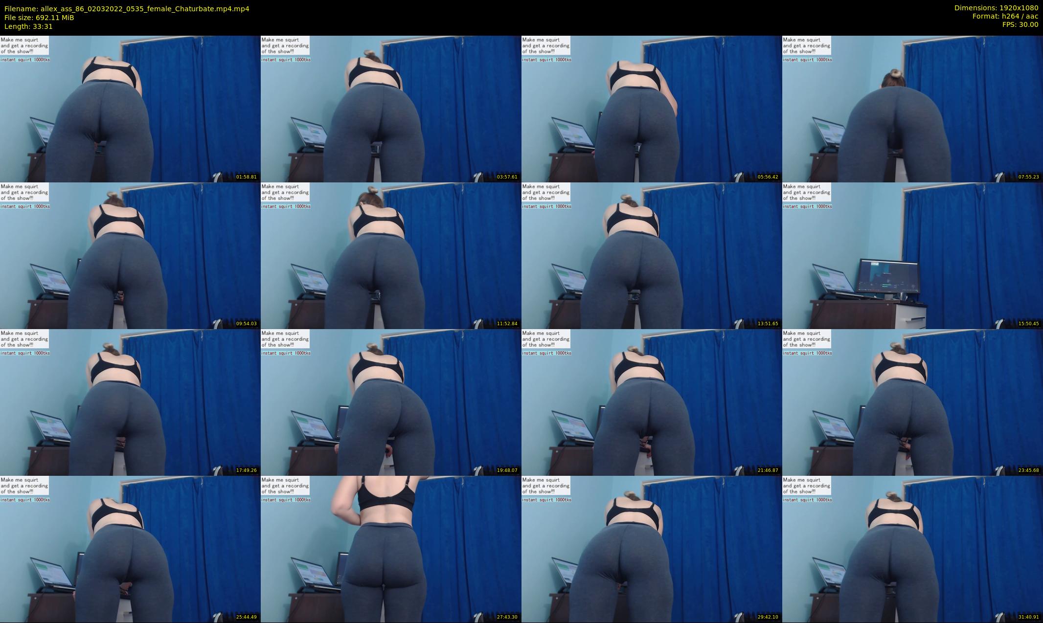allex_ass_86 — 34 minute Chaturbate female cam show recording, 1080p, Mar 2, 2022