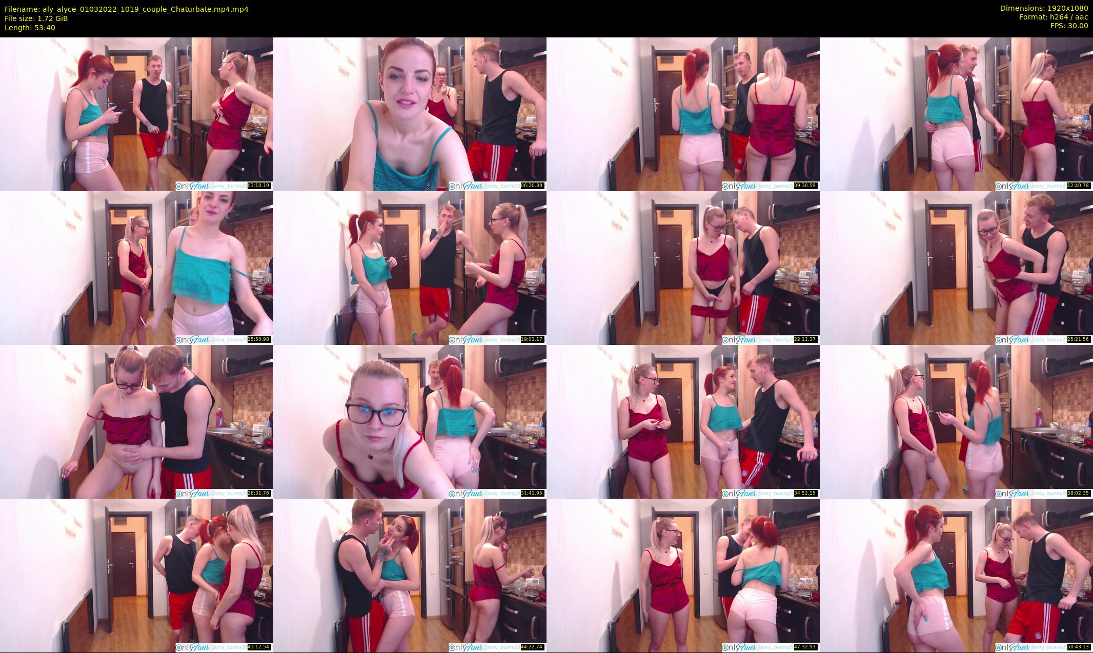 aly_alyce — 54 minute Chaturbate female cam show recording, 1080p, Mar 1, 2022