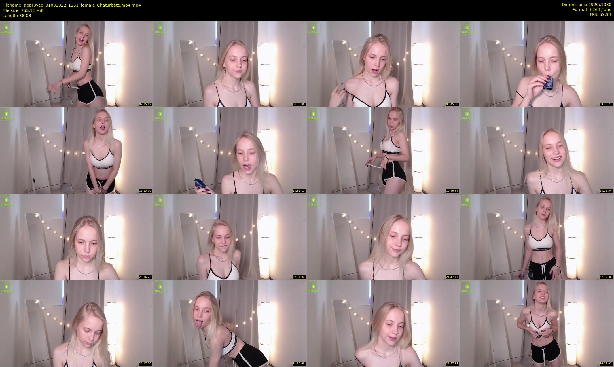 appr0ved — 39 minute Chaturbate female cam show recording, 1080p, Mar 1, 2022