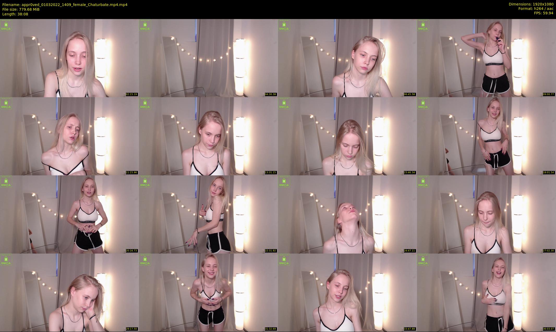 appr0ved — 39 minute Chaturbate female cam show recording, 1080p, Mar 1, 2022