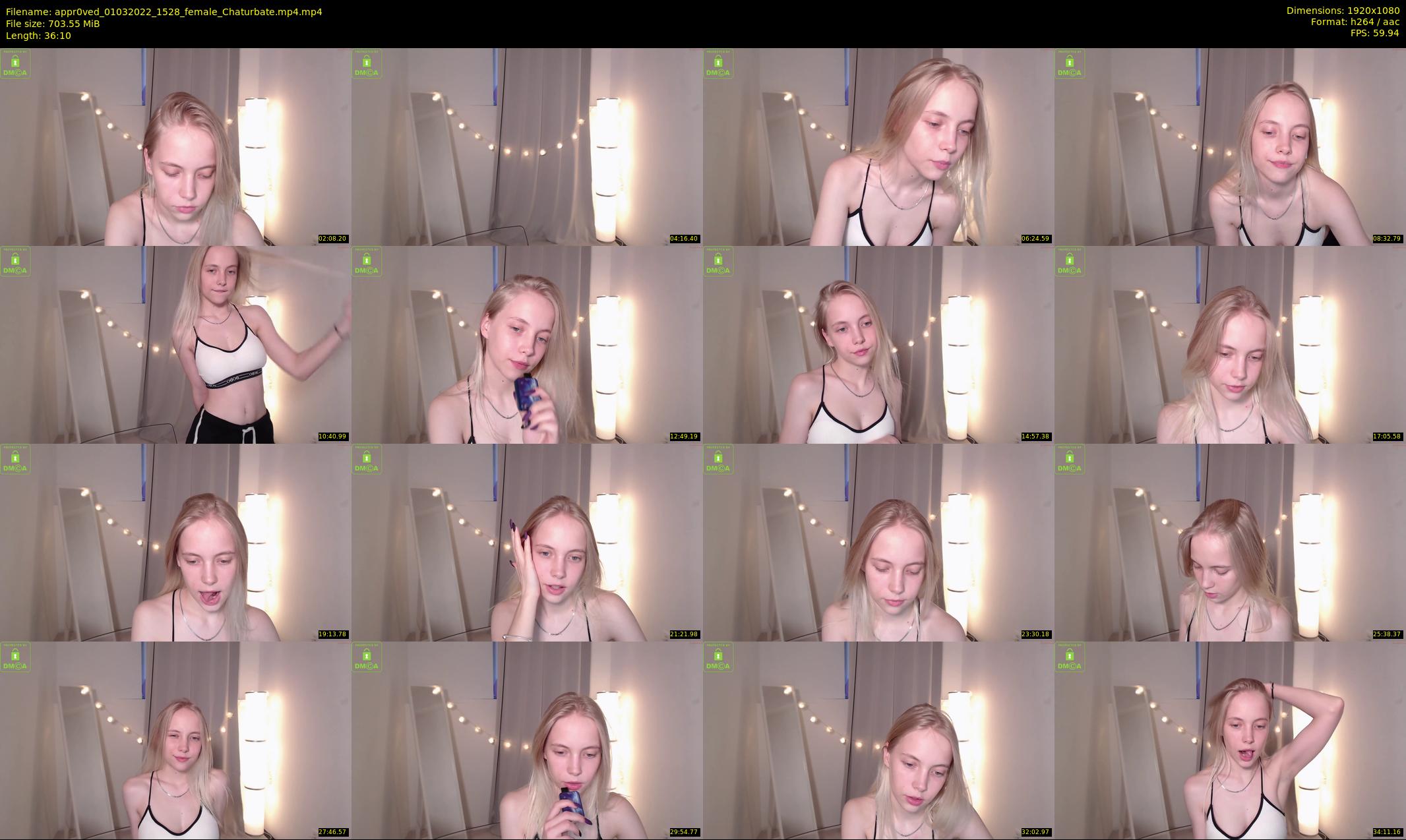 appr0ved — 37 minute Chaturbate female cam show recording, 1080p, Mar 1, 2022