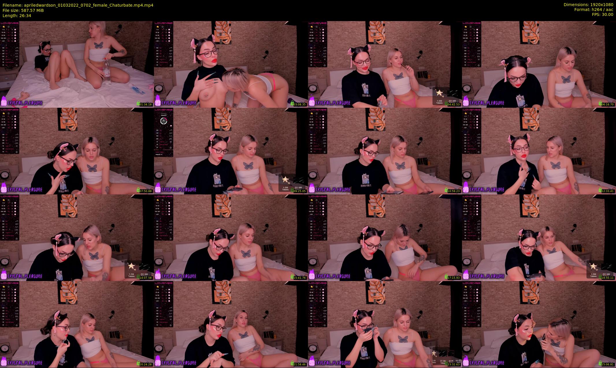apriledwardson — 27 minute Chaturbate couple cam show recording, 1080p, Mar 1, 2022