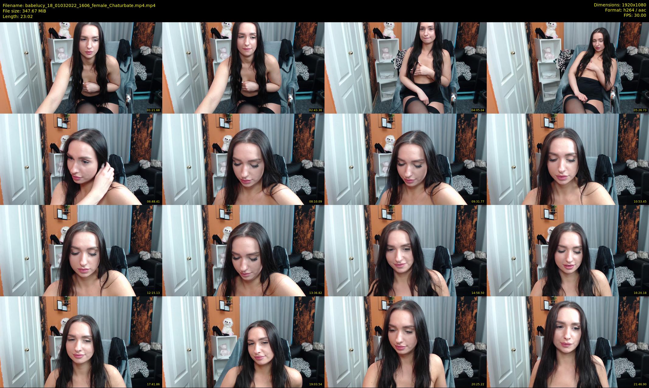 babelucy_18 — 24 minute Chaturbate female cam show recording, 1080p, Mar 1, 2022