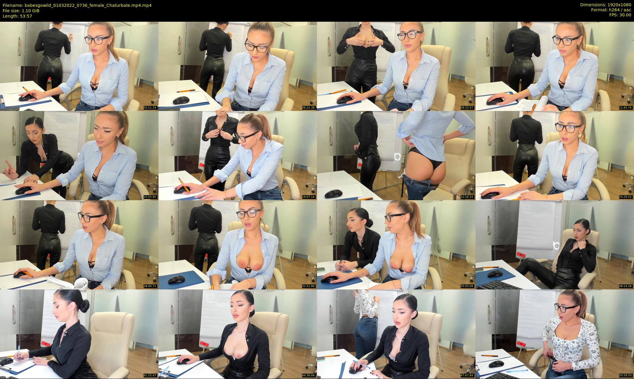 babesgowild — 54 minute Chaturbate couple cam show recording, 1080p, Mar 1, 2022