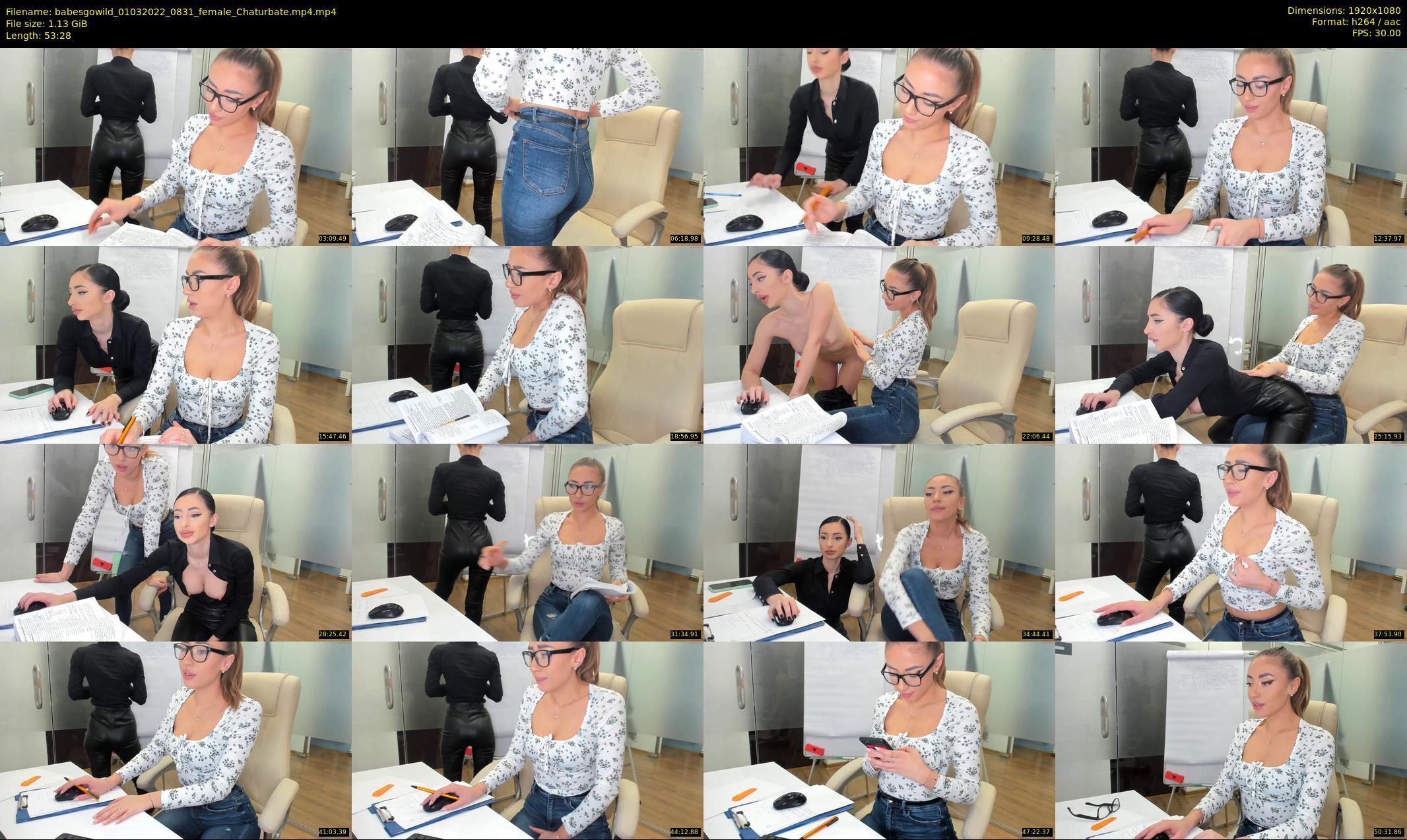 babesgowild — 54 minute Chaturbate couple cam show recording, 1080p, Mar 1, 2022