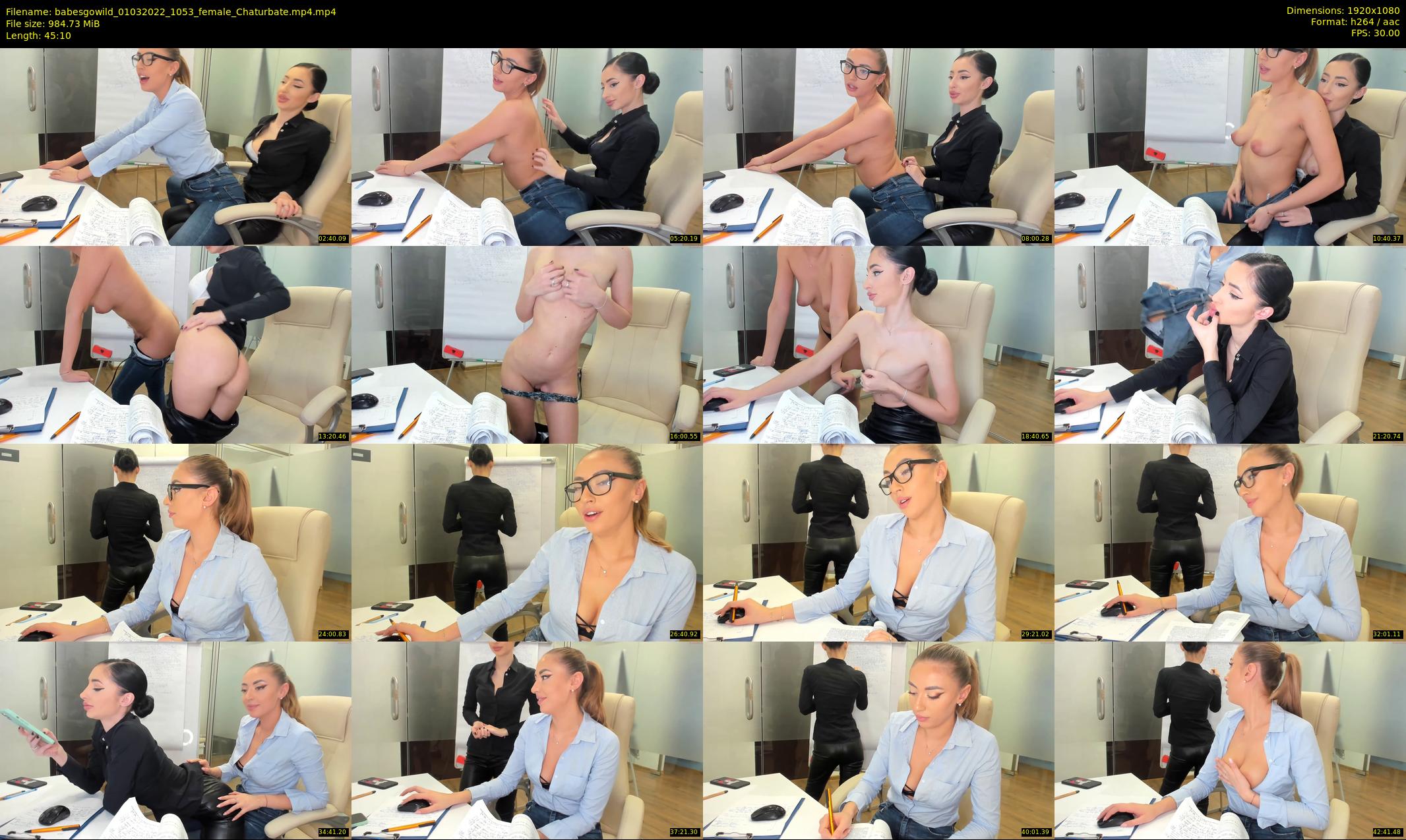 babesgowild — 46 minute Chaturbate couple cam show recording, 1080p, Mar 1, 2022