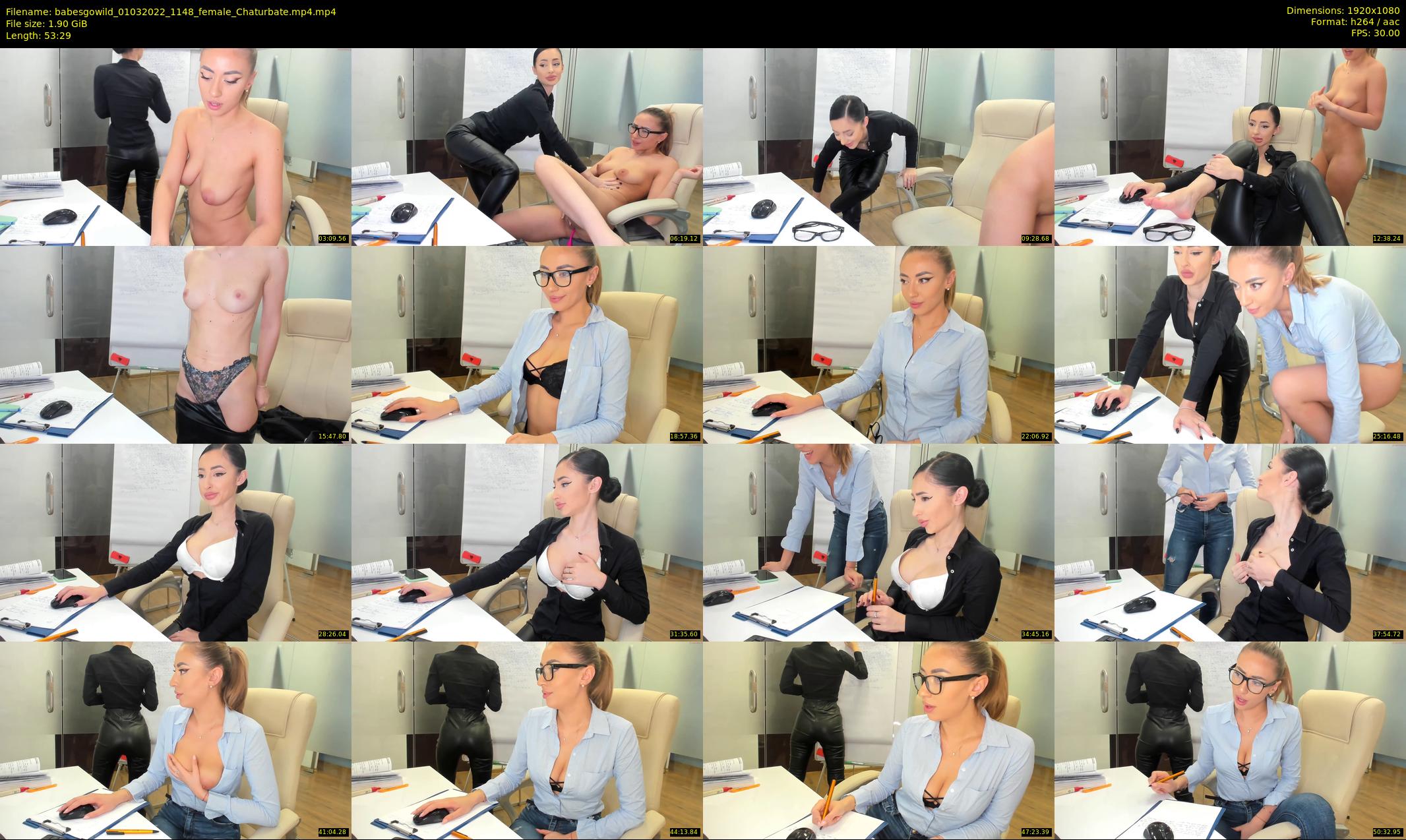 babesgowild — 54 minute Chaturbate couple cam show recording, 1080p, Mar 1, 2022