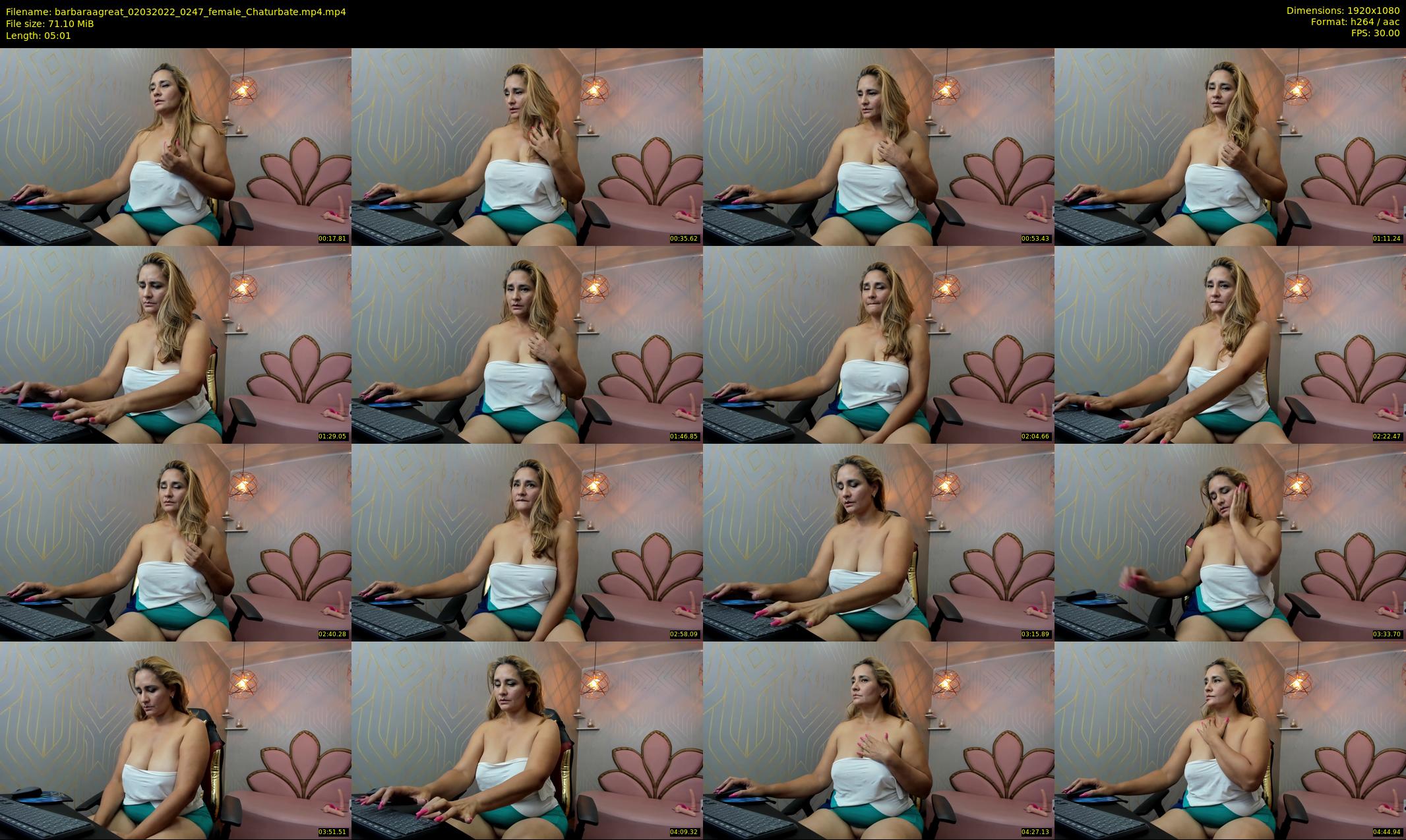 barbaraagreat — 6 minute Chaturbate female cam show recording, 1080p, Mar 2, 2022