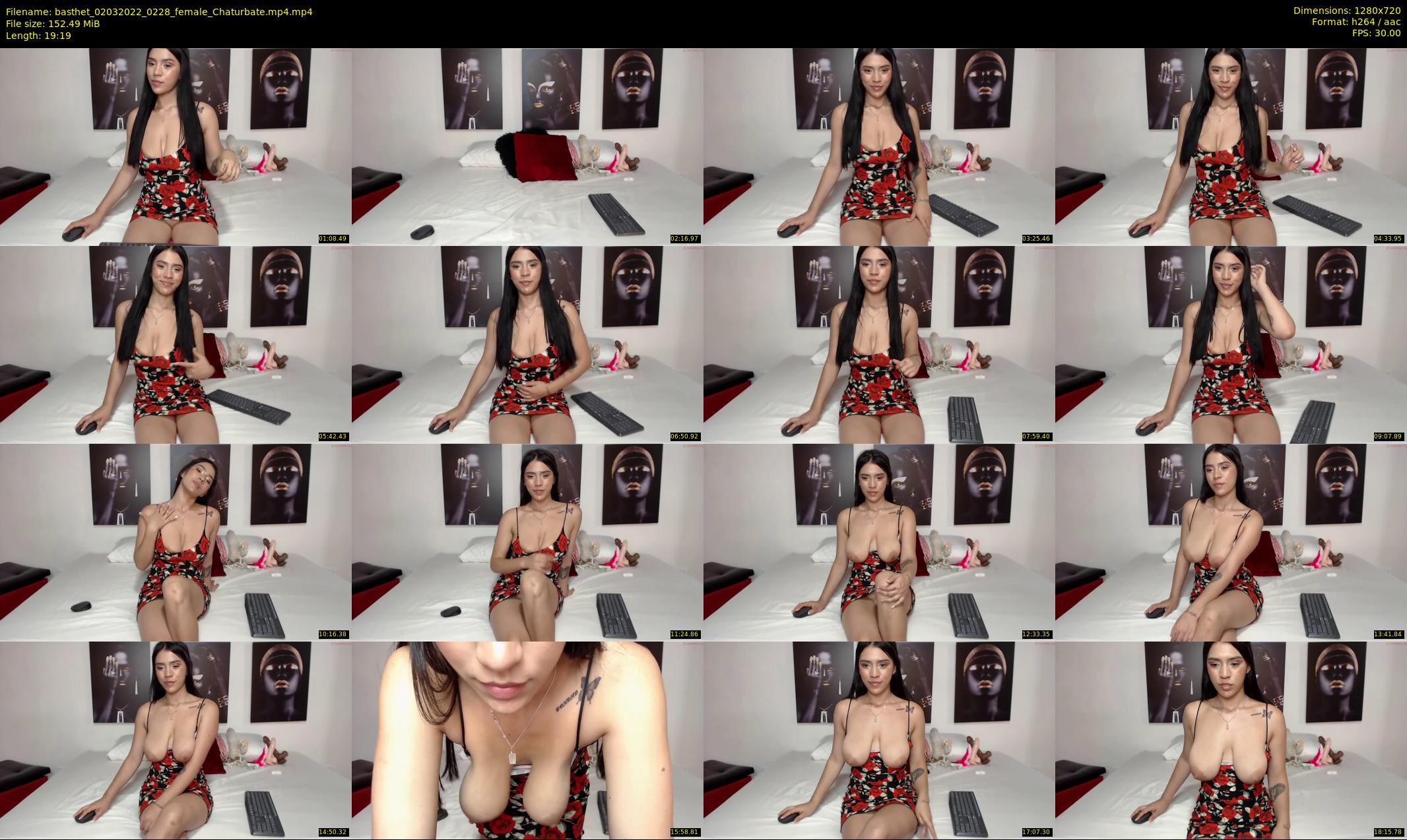 basthet — 20 minute Chaturbate female cam show recording, 720p, Mar 2, 2022