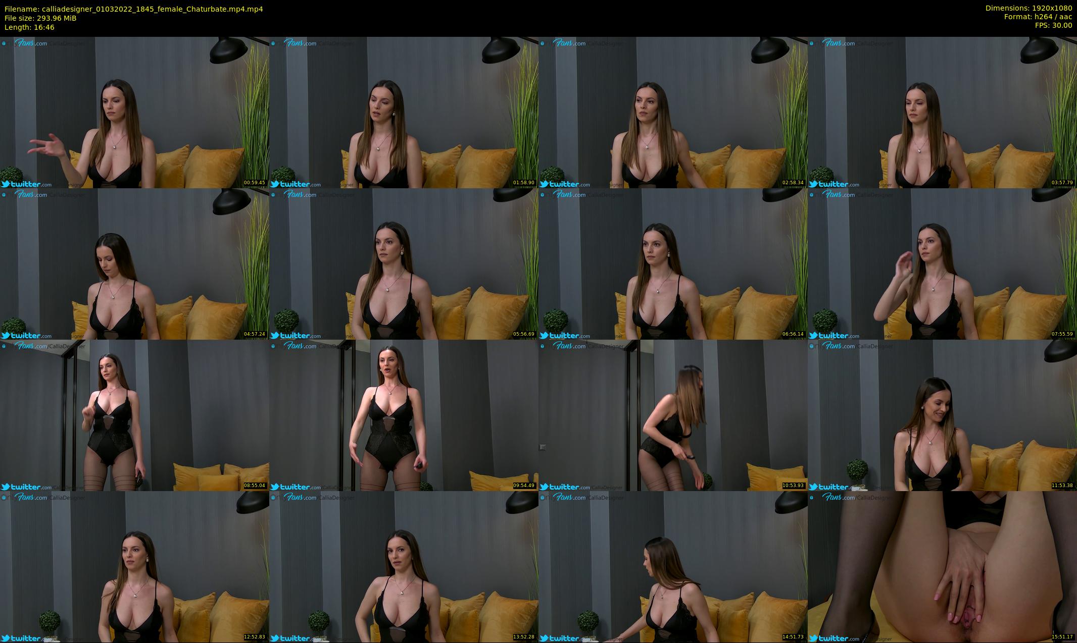 calliadesigner — 17 minute Chaturbate female cam show recording, 1080p, Mar 1, 2022