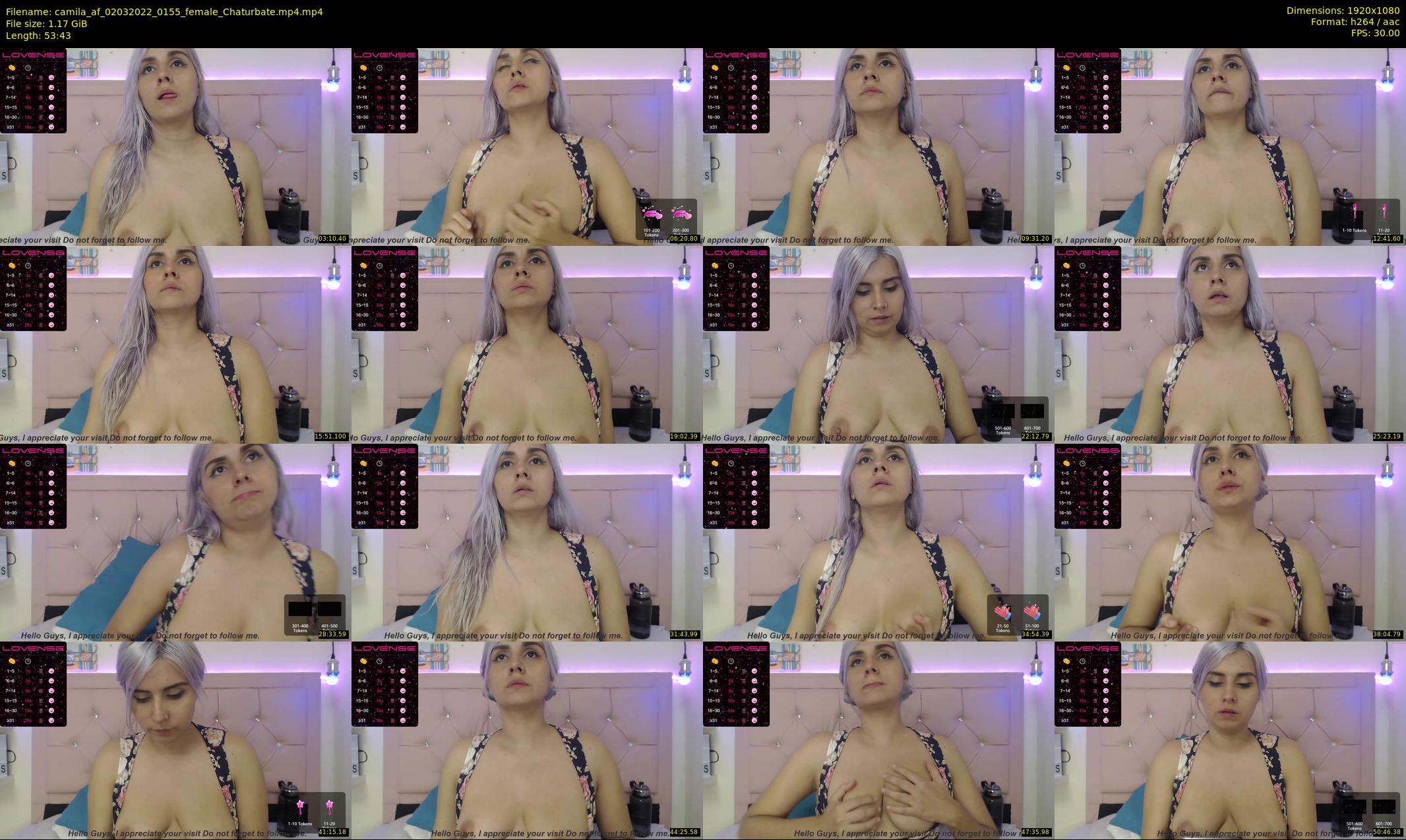 camila_af — 54 minute Chaturbate female cam show recording, 1080p, Mar 2, 2022