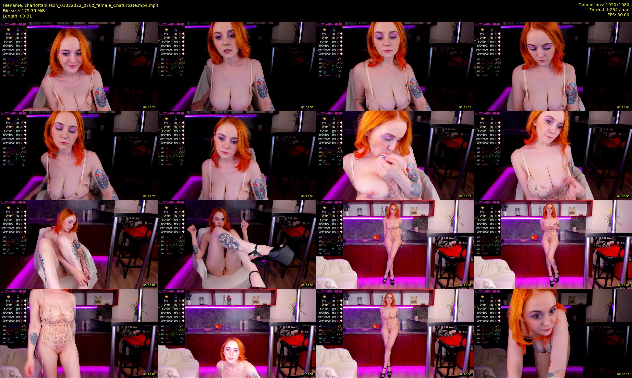 charlottanilsson — 10 minute Chaturbate female cam show recording, 1080p, Mar 1, 2022