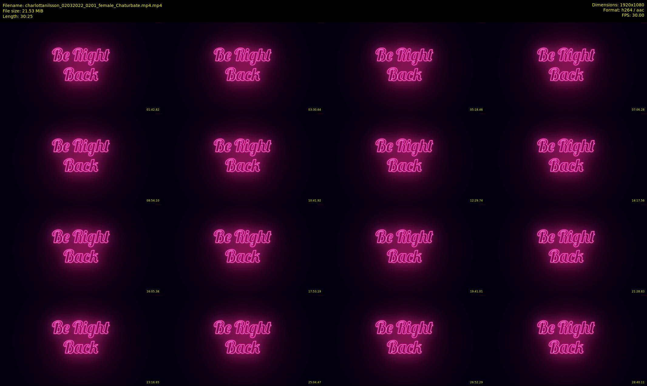 charlottanilsson — 31 minute Chaturbate female cam show recording, 1080p, Mar 2, 2022