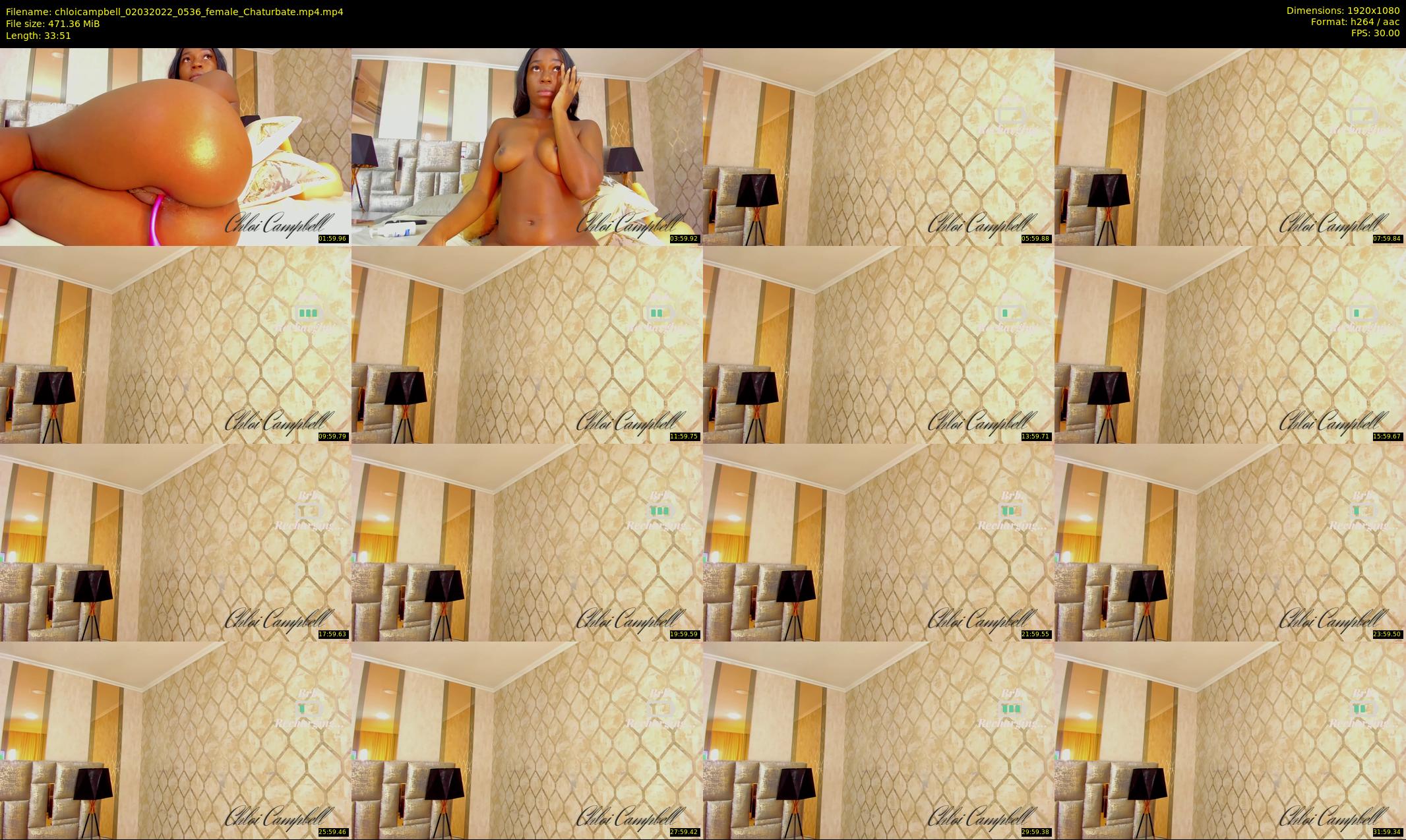 chloicampbell — 34 minute Chaturbate female cam show recording, 1080p, Mar 2, 2022