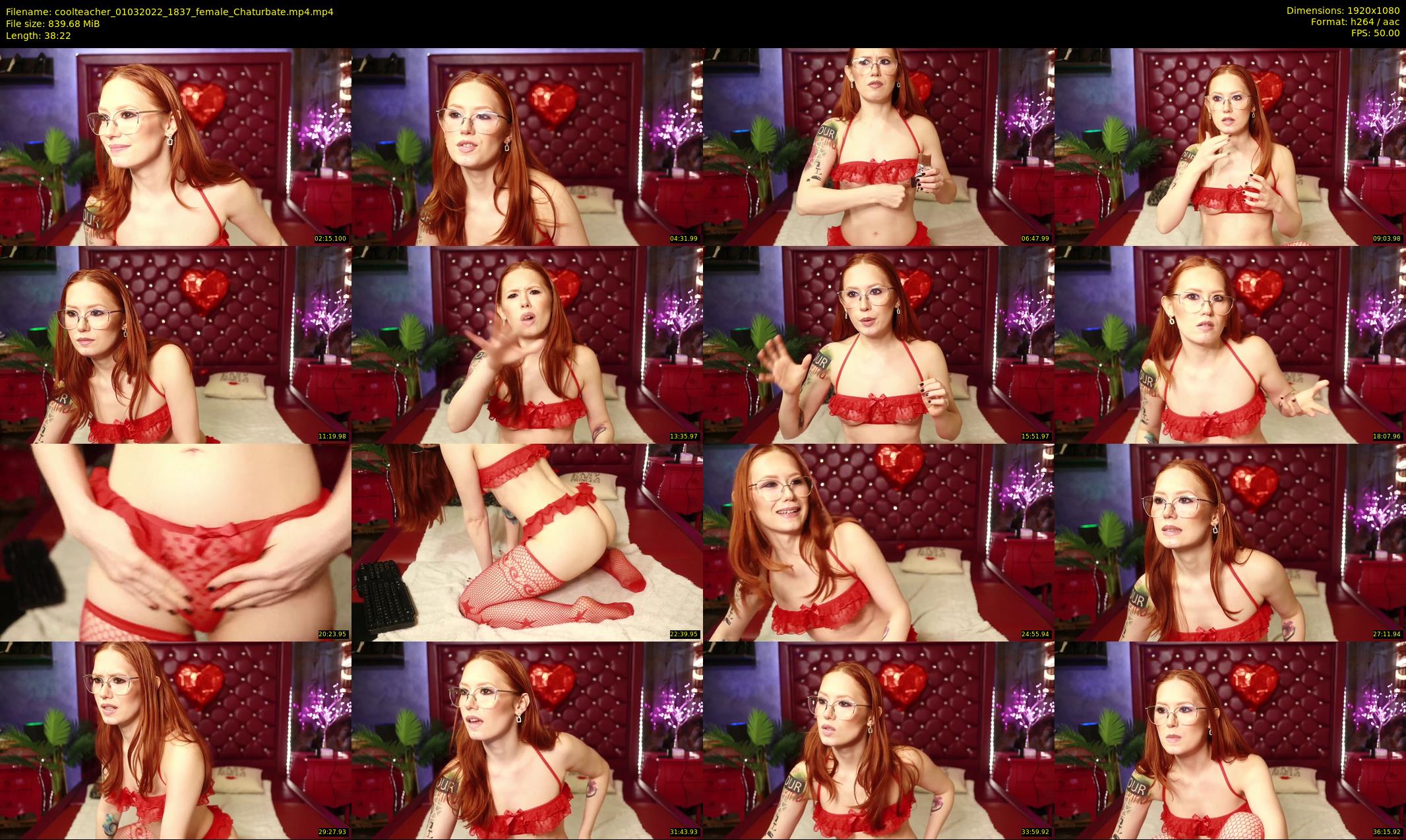 coolteacher — 39 minute Chaturbate female cam show recording, 1080p, Mar 1, 2022