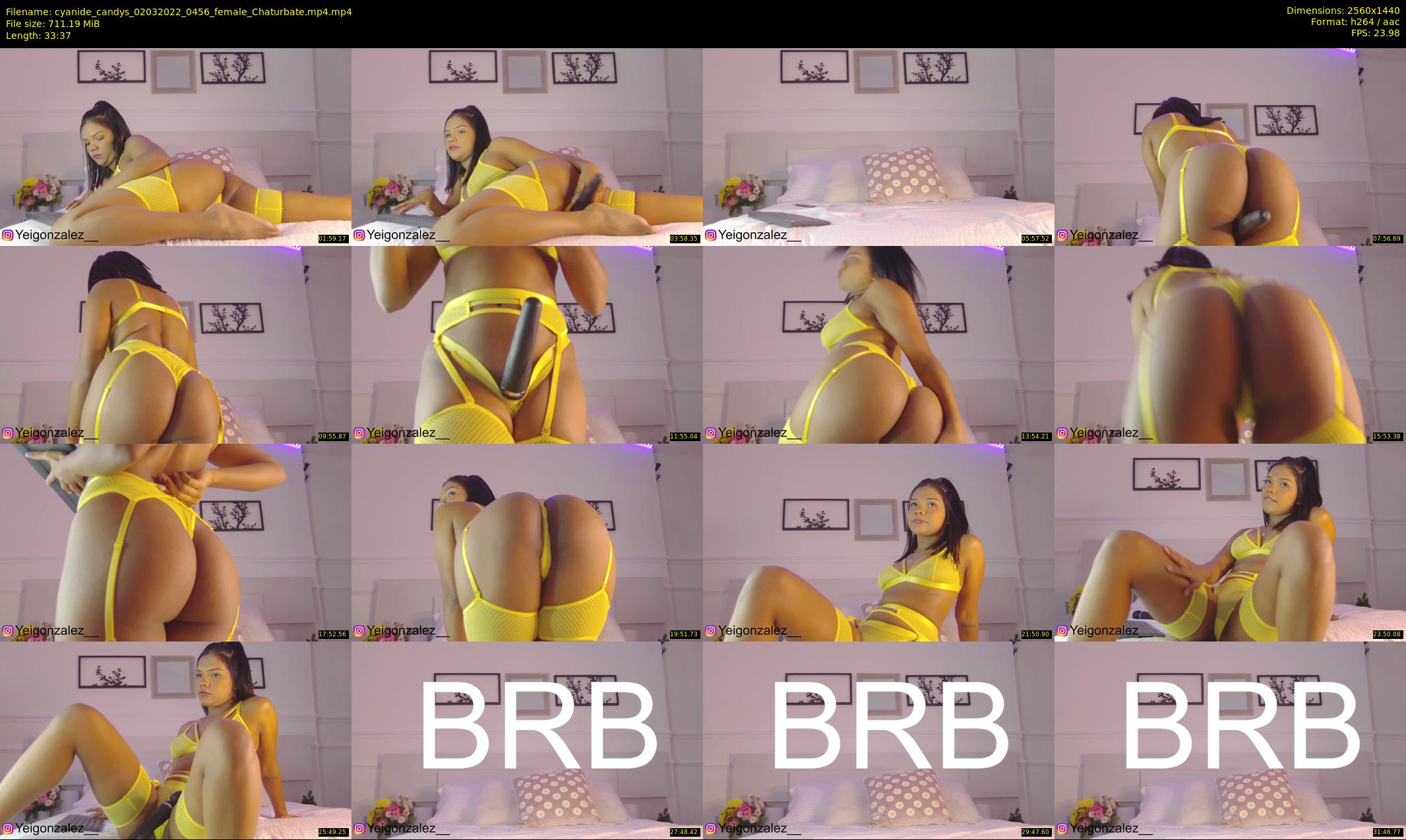 cyanide_candys — 34 minute Chaturbate female cam show recording, 1080p, Mar 2, 2022