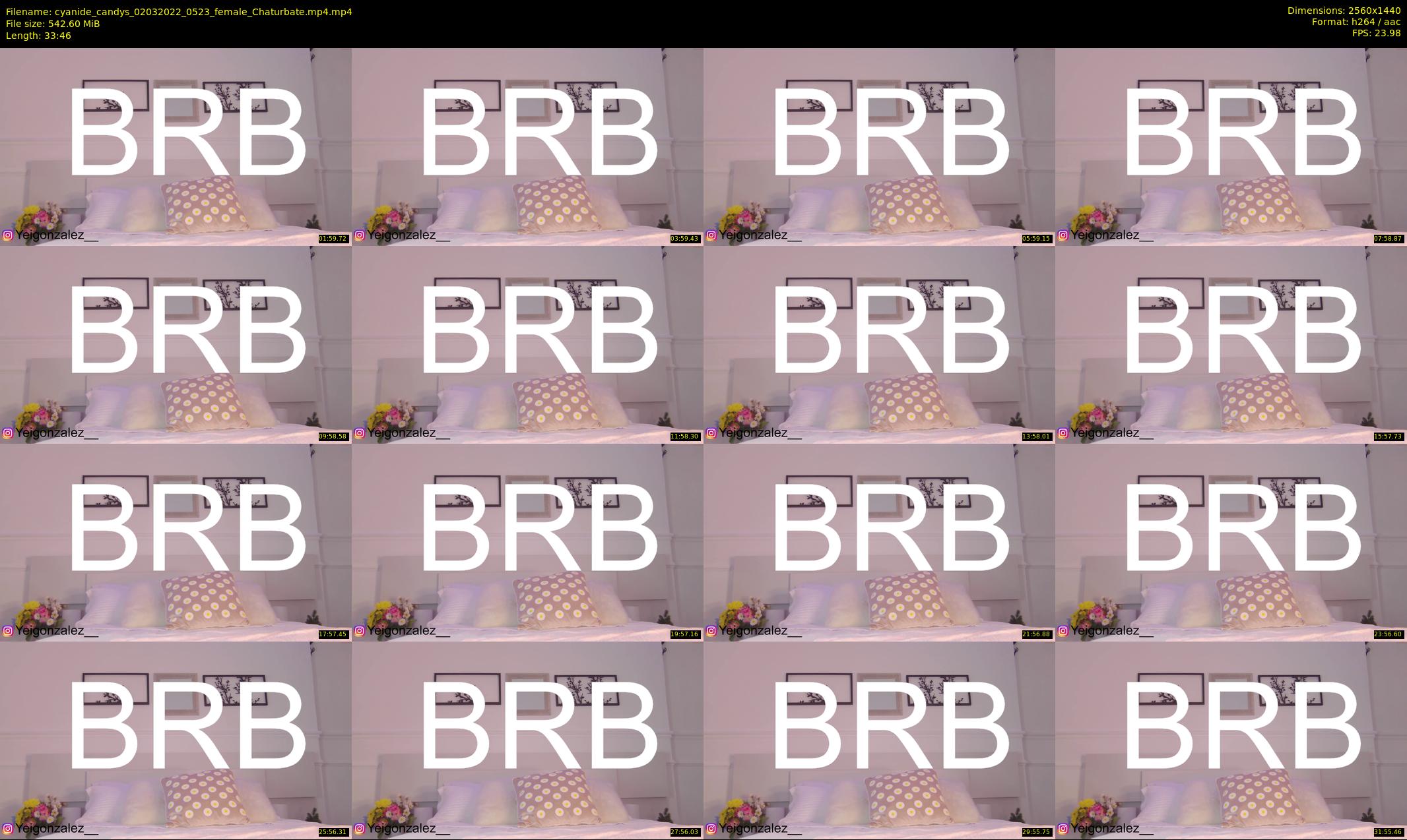cyanide_candys — 34 minute Chaturbate female cam show recording, 1080p, Mar 2, 2022