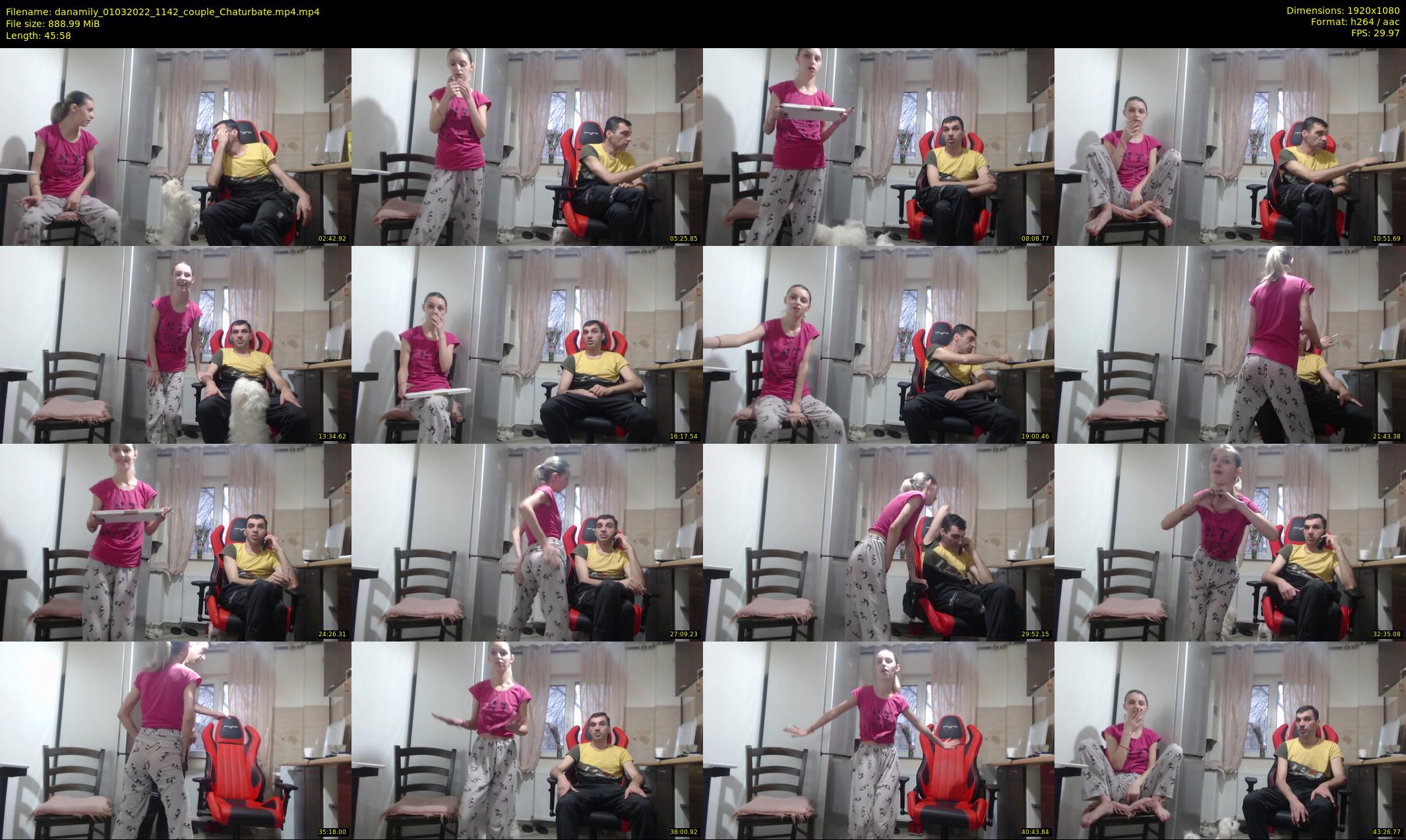 danamily — 46 minute Chaturbate female cam show recording, 1080p, Mar 1, 2022